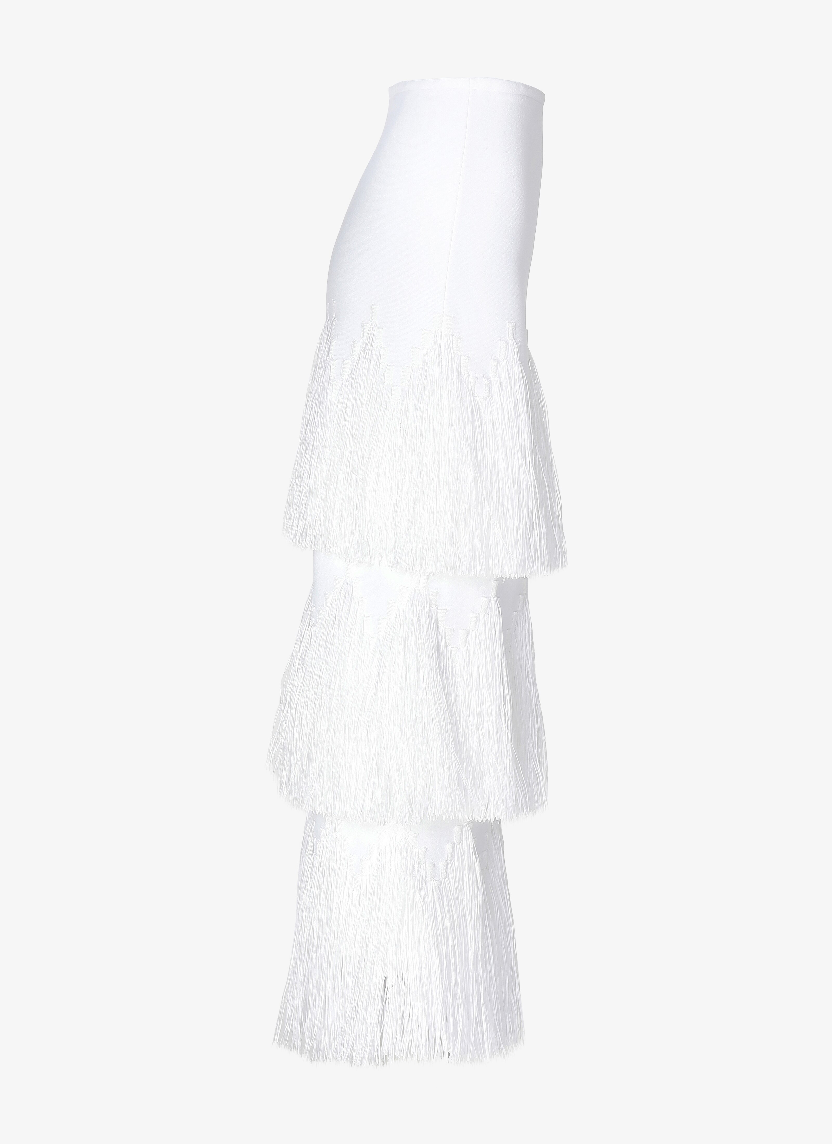 Long Fringed Skirt Long Fringed Skirt - maison-alaia.com