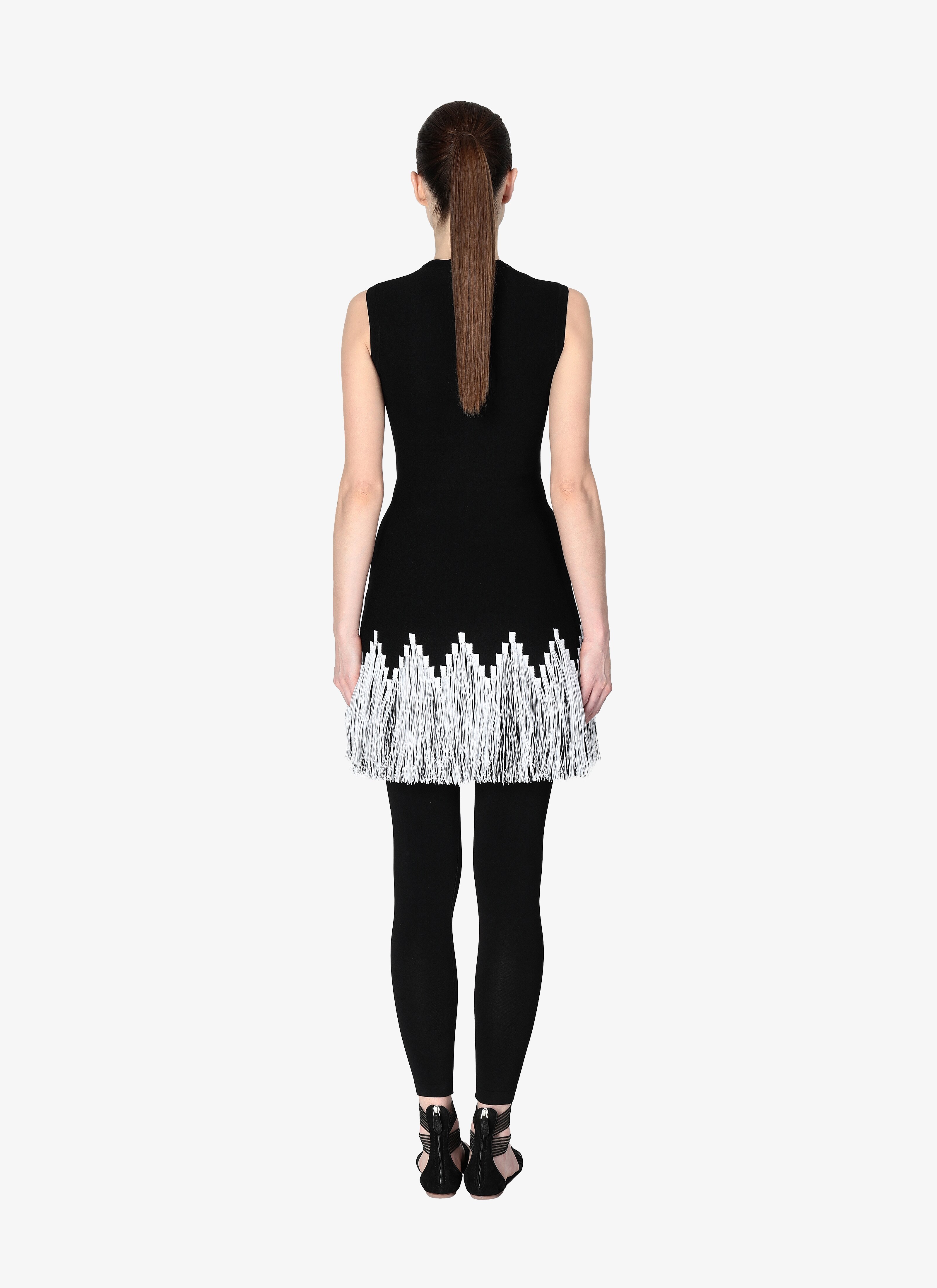 Fringed Mini-Dress Fringed Mini-Dress - maison-alaia.com