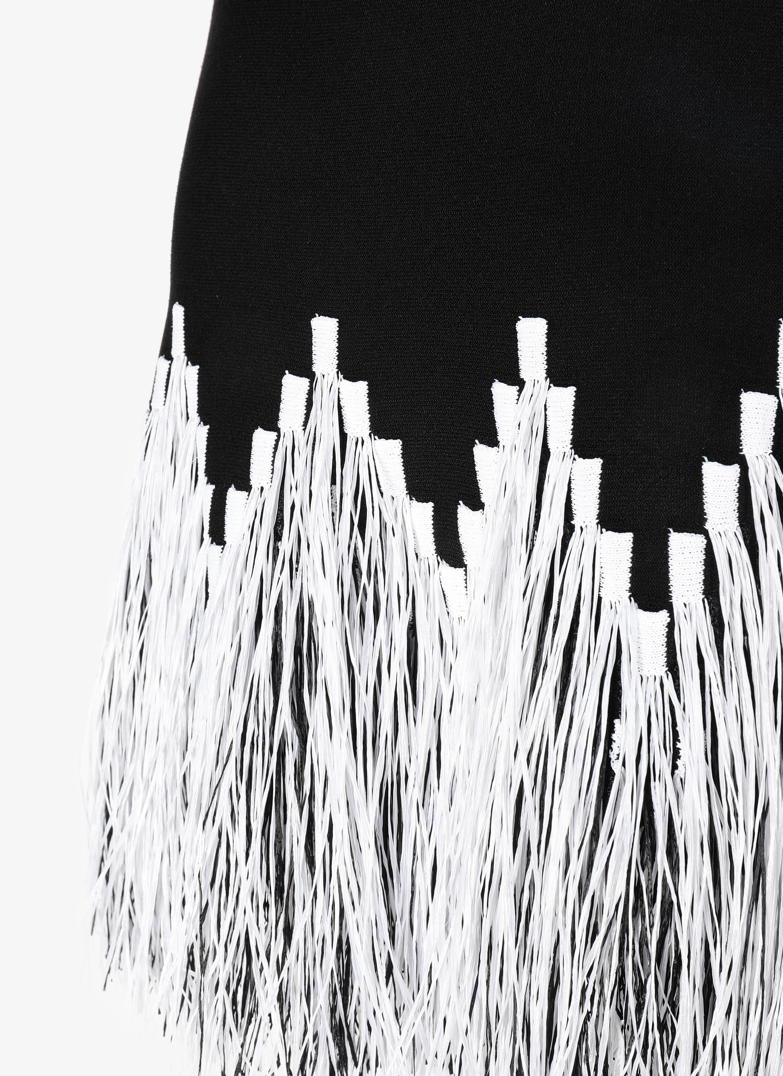 Fringed Mini-Dress Fringed Mini-Dress - maison-alaia.com