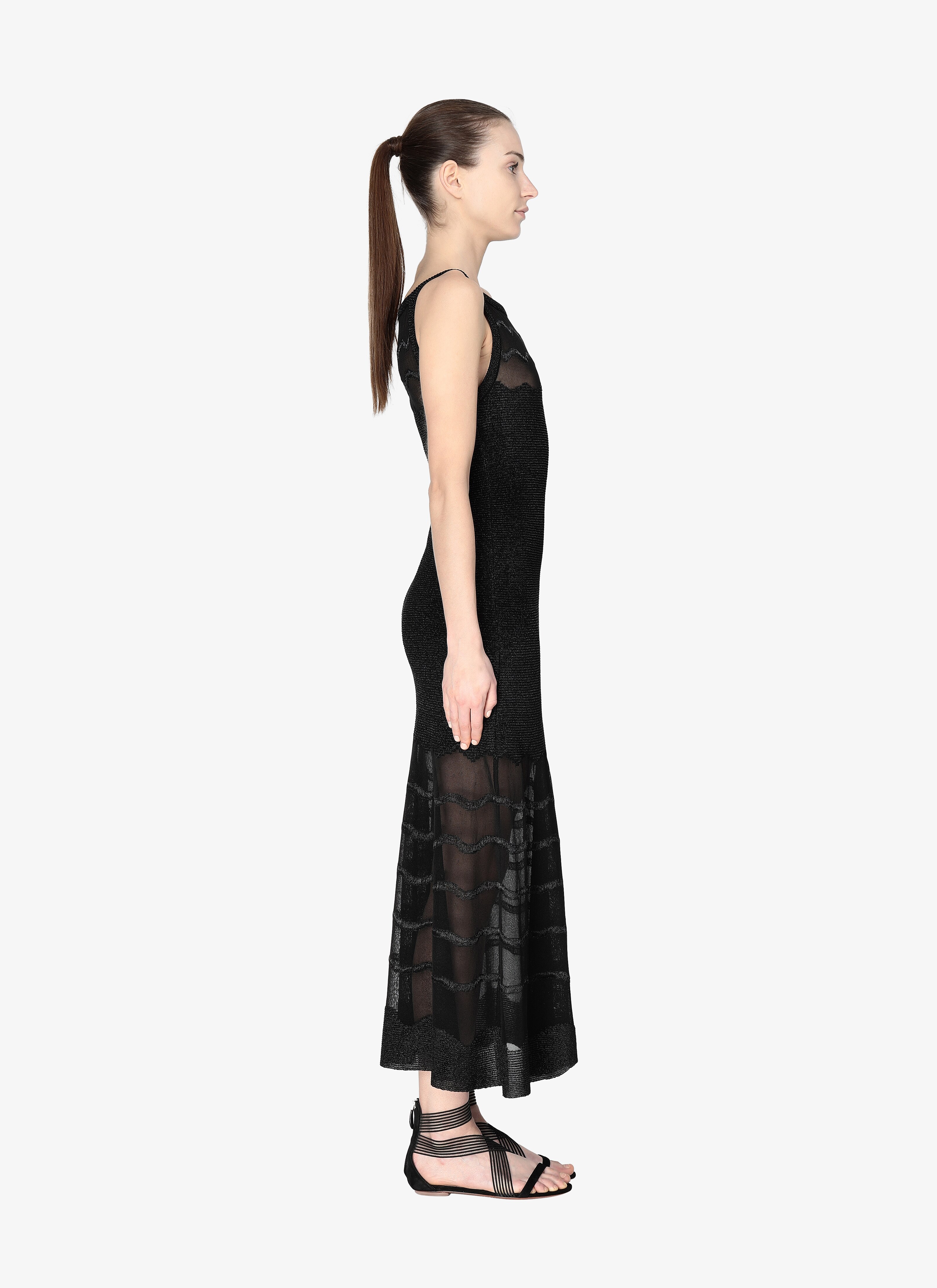 Flared Midi-Dress Flared Midi-Dress - maison-alaia.com