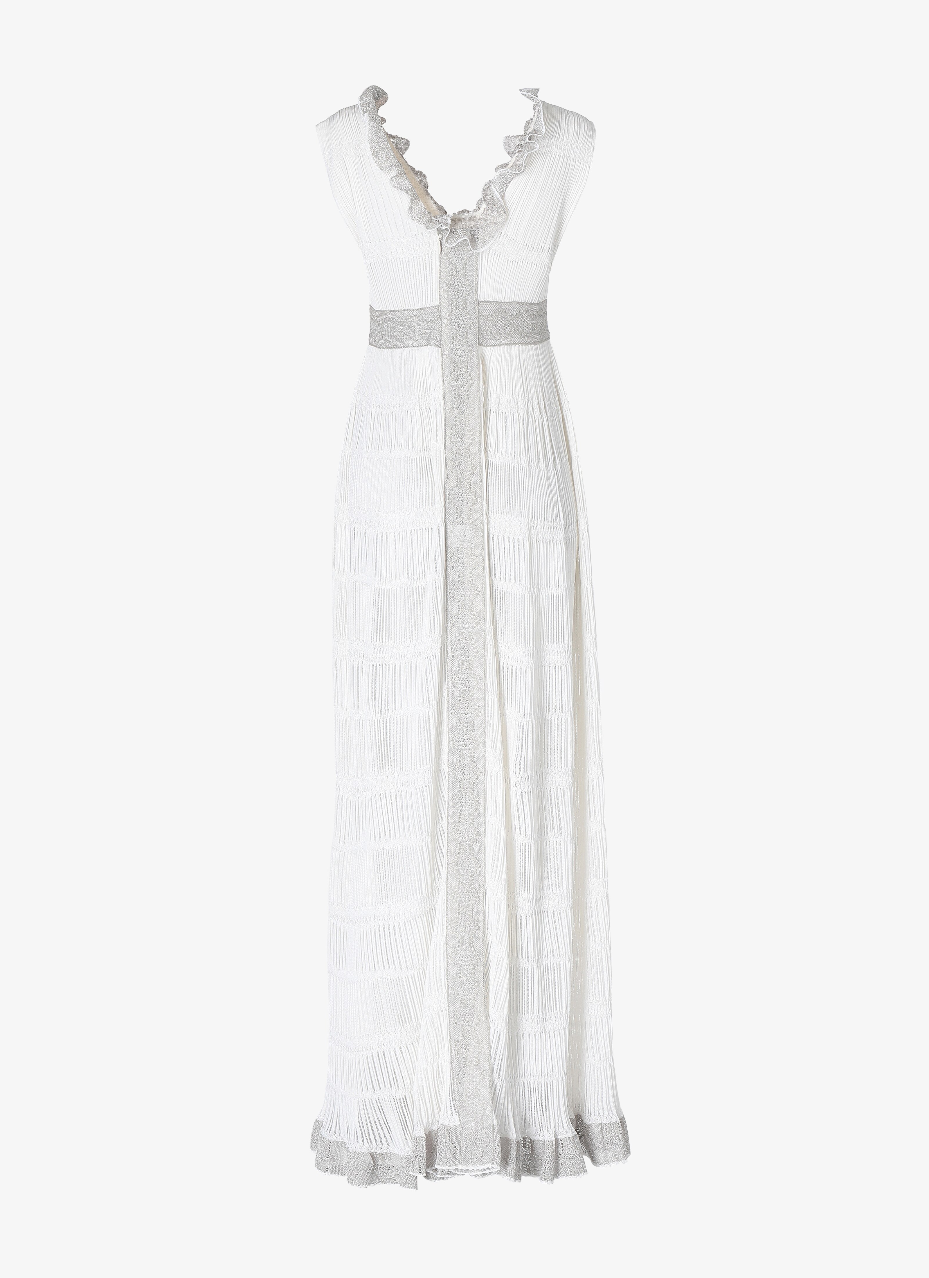 Long Open Back Dress Long Open Back Dress - maison-alaia.com