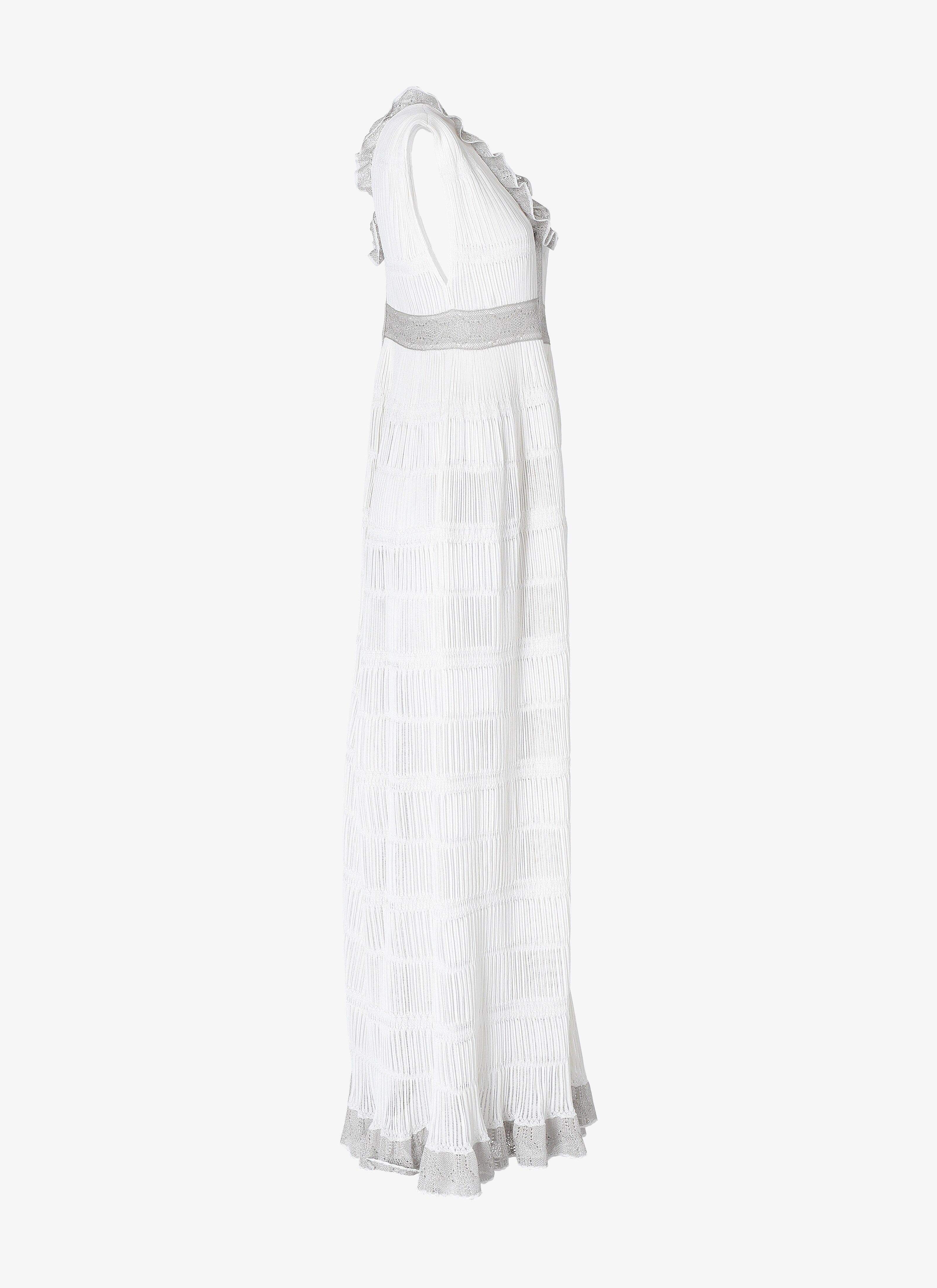 Long Open Back Dress Long Open Back Dress - maison-alaia.com