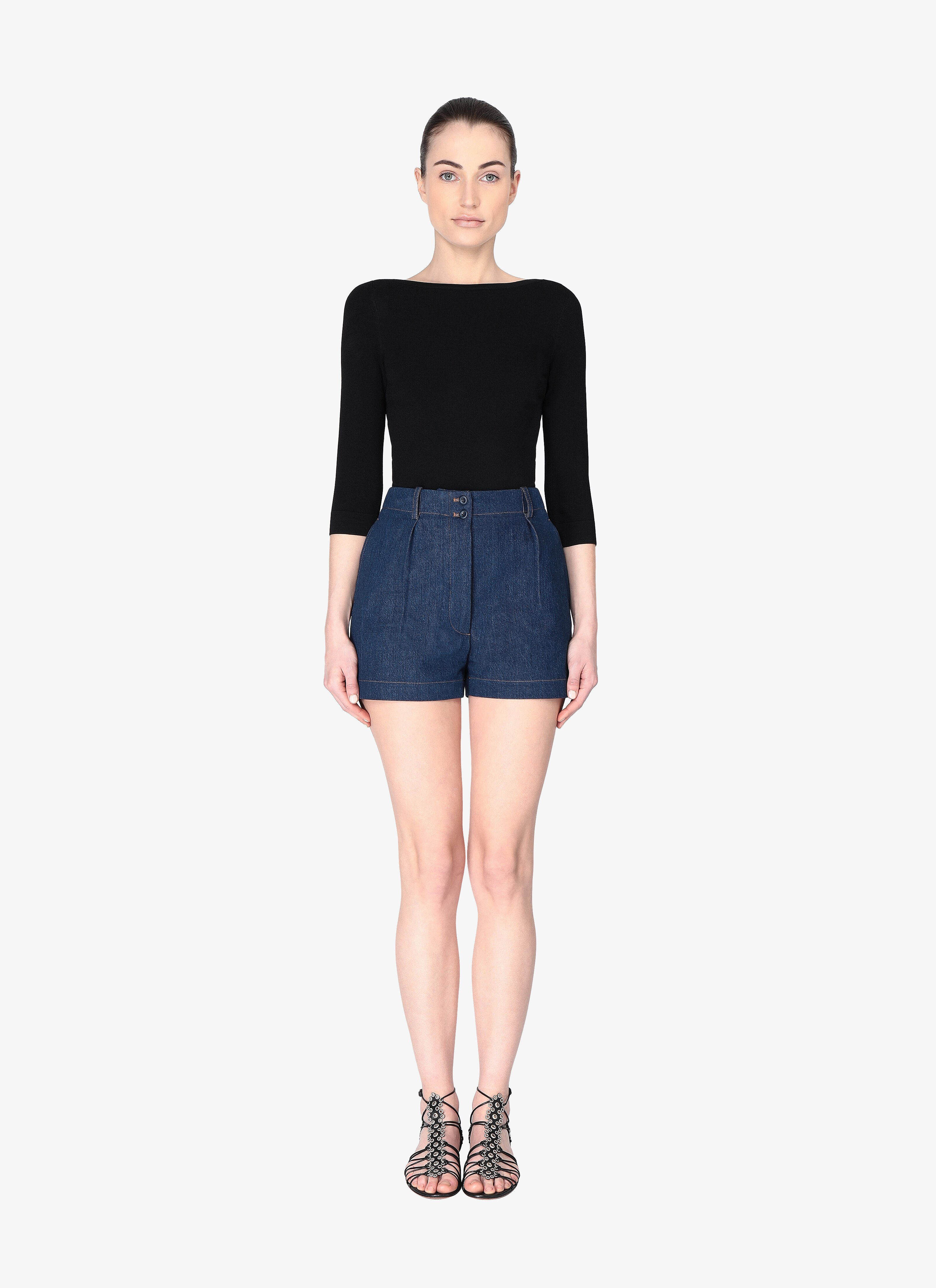 Denim Short Denim Short - maison-alaia.com