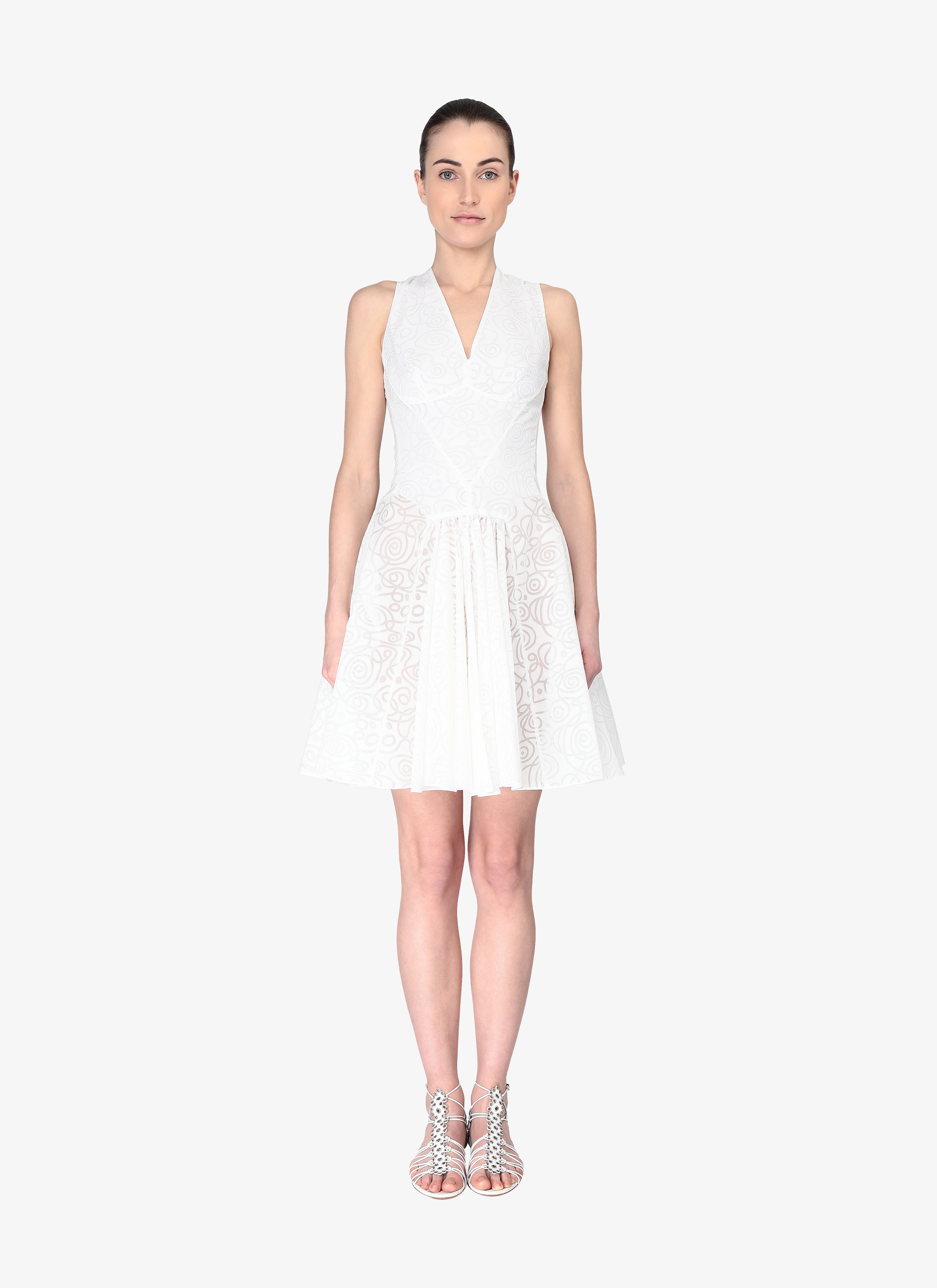Geometric Mini-Dress Geometric Mini-Dress - maison-alaia.com