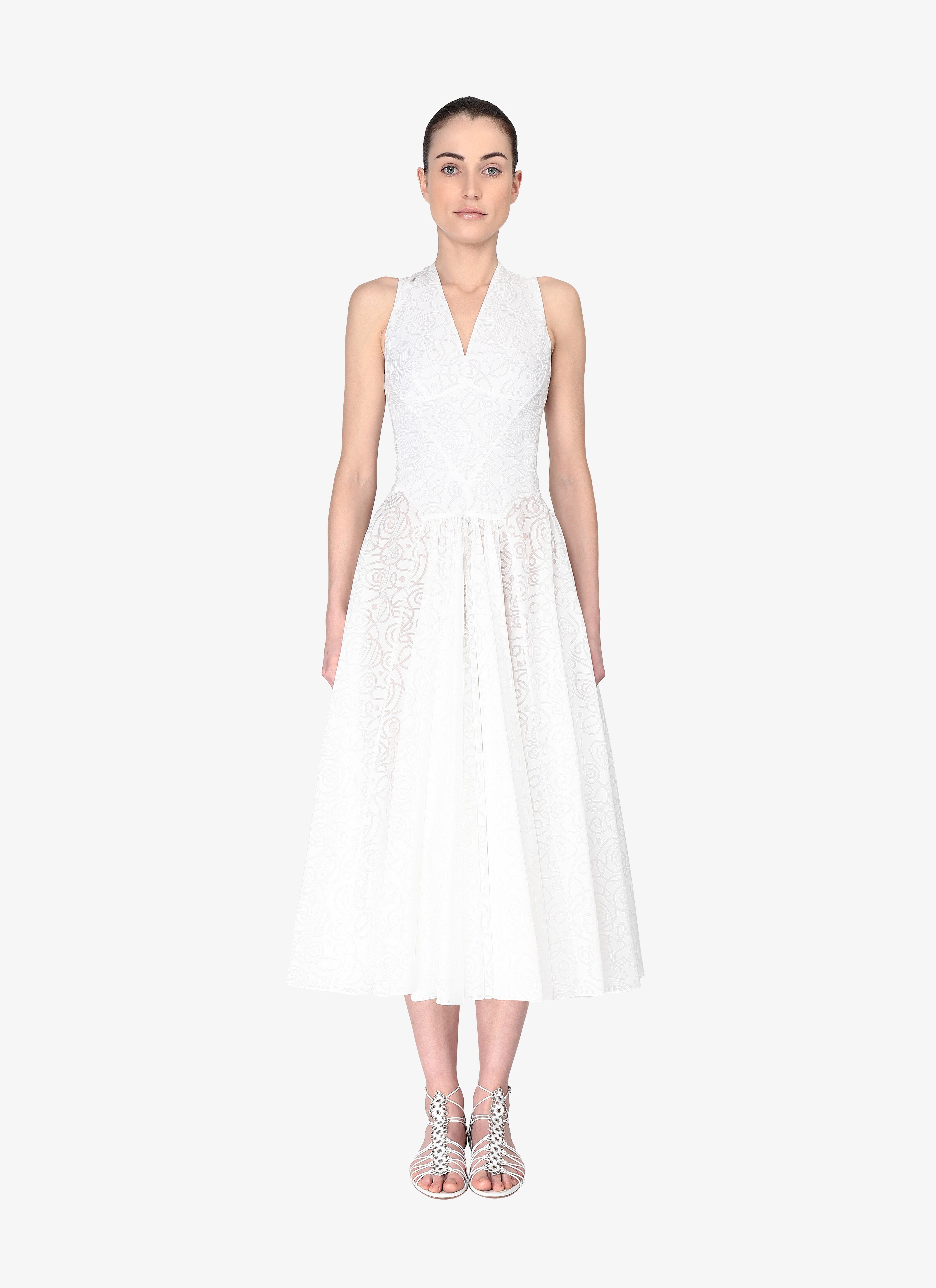Geometric Midi-Dress Geometric Midi-Dress - maison-alaia.com