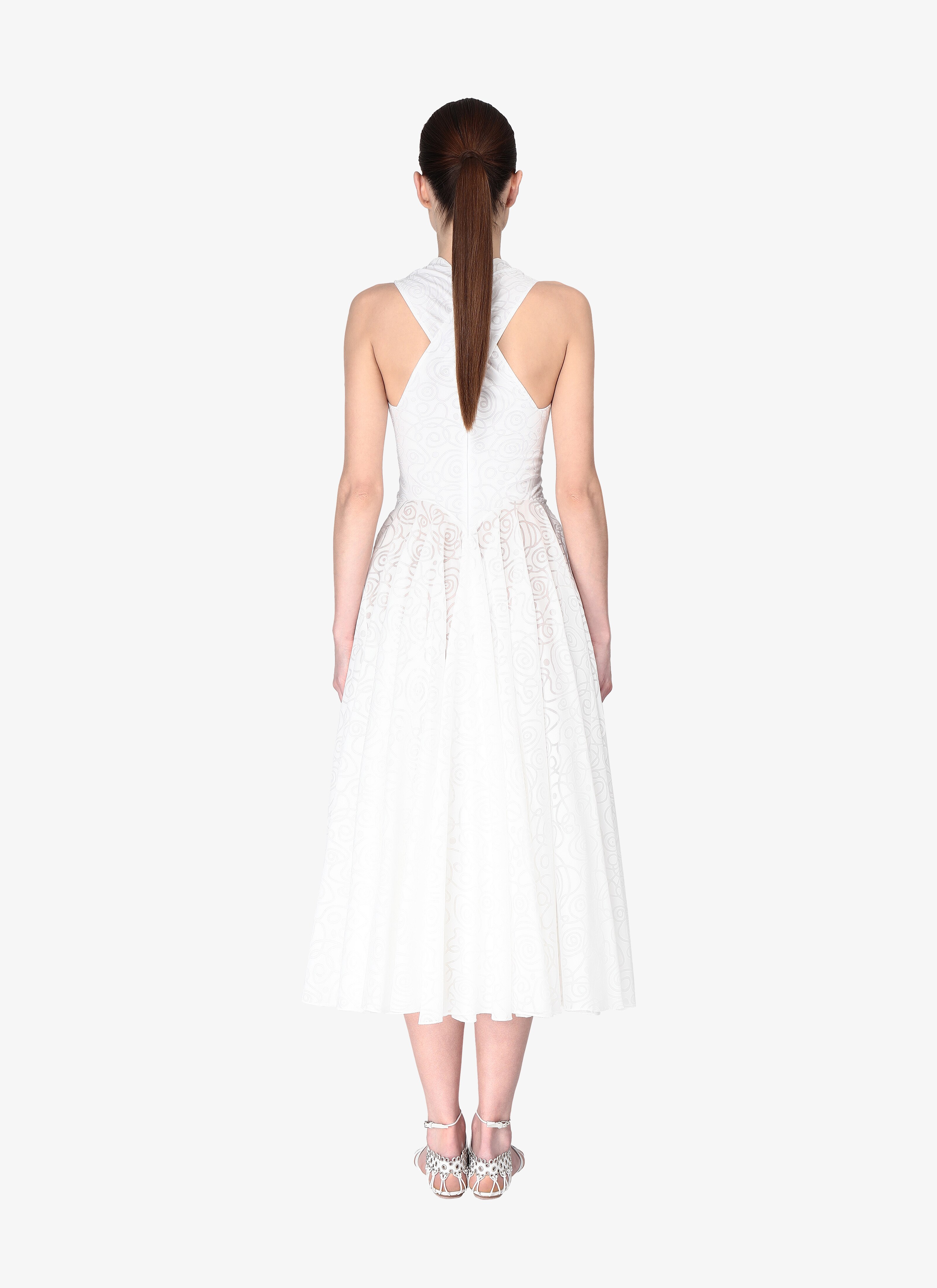 Geometric Midi-Dress Geometric Midi-Dress - maison-alaia.com