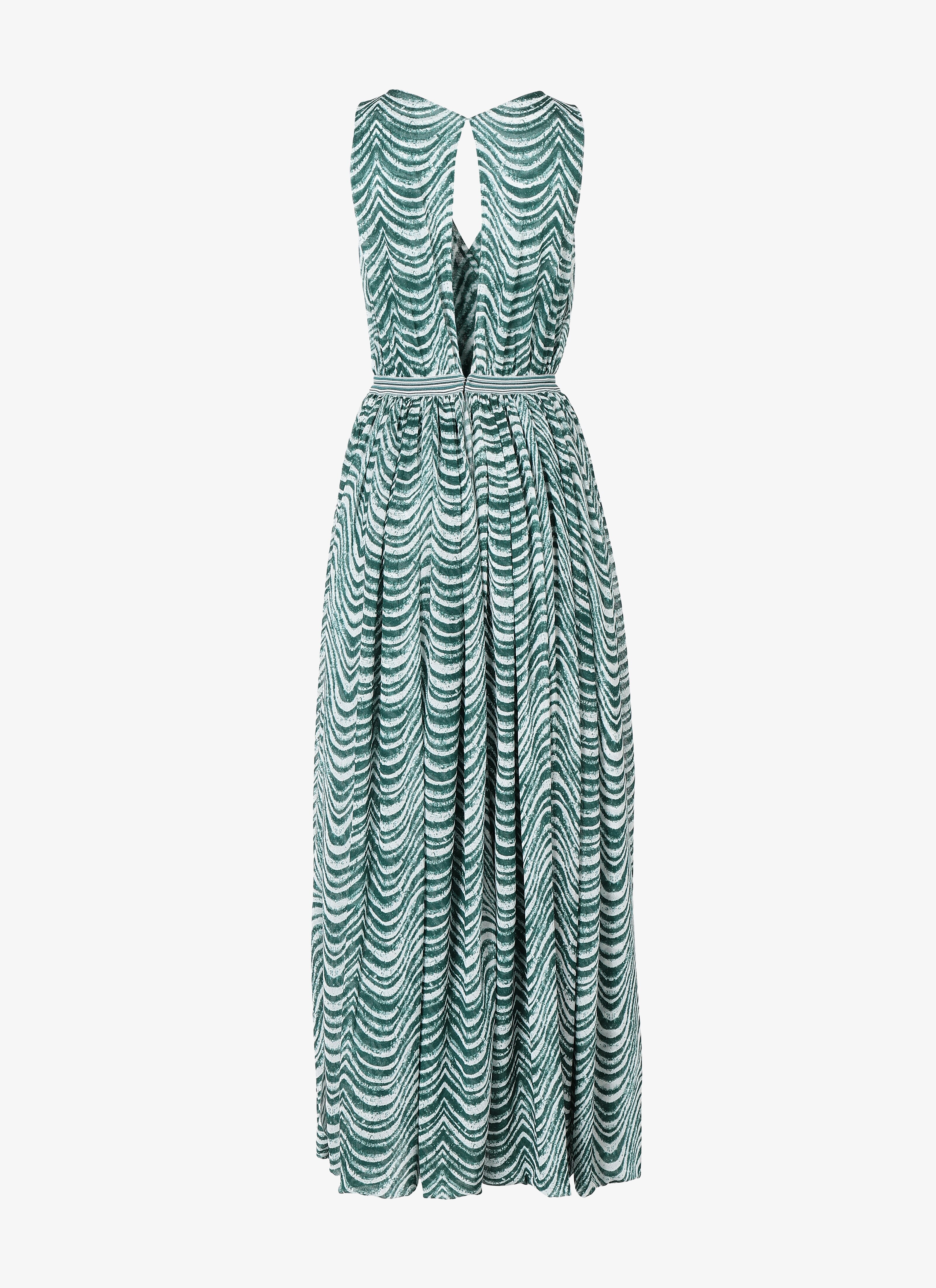 Sleeveless Silk Dress Sleeveless Silk Dress - maison-alaia.com