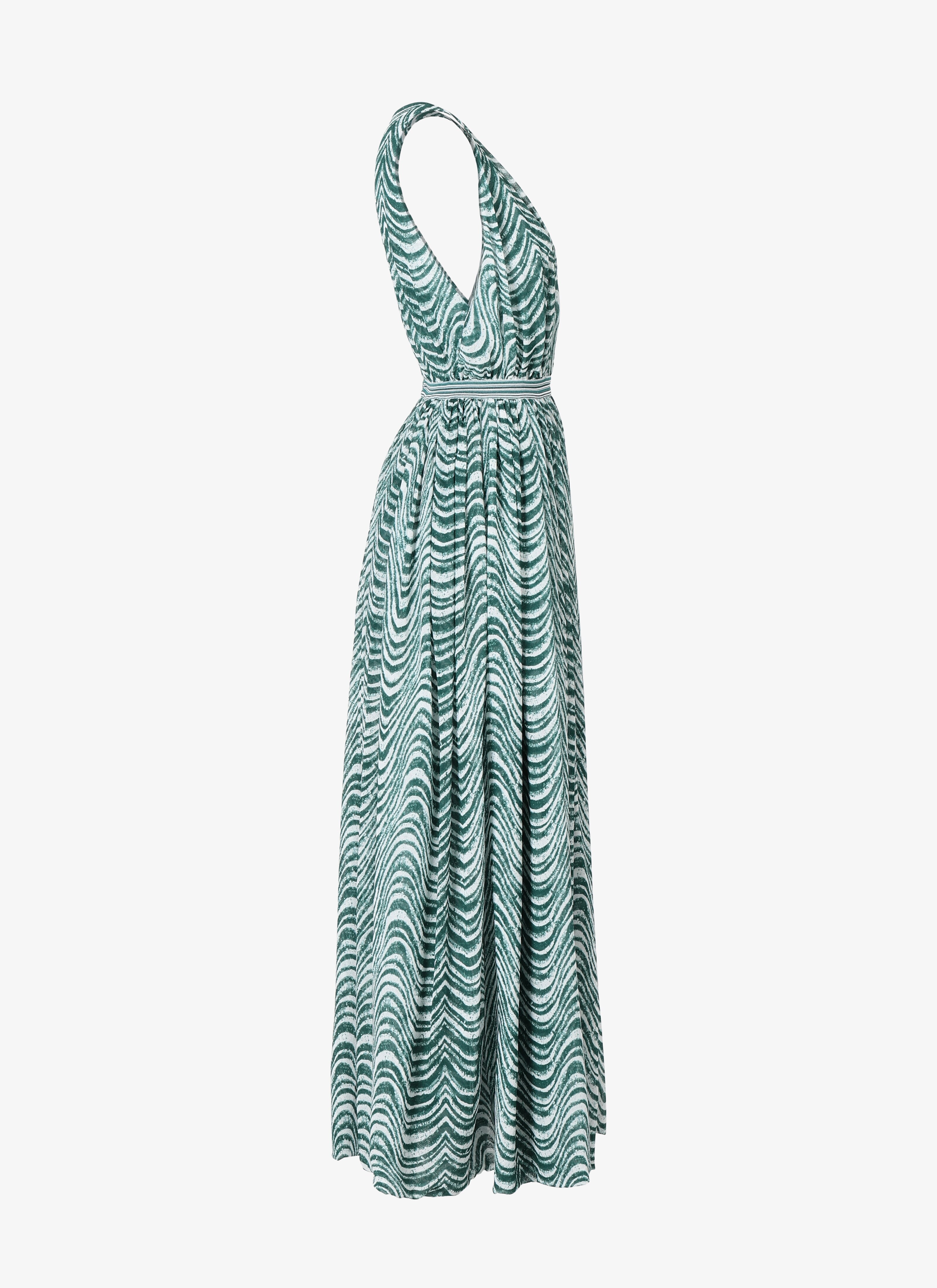 Sleeveless Silk Dress Sleeveless Silk Dress - maison-alaia.com