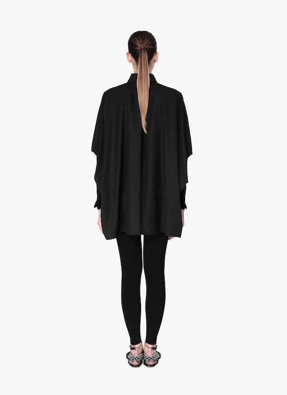 SHIRT POPELINE JAPONAISE BLACK ALAÏA BLACK  SHIRT POPELINE JAPONAISE BLACK