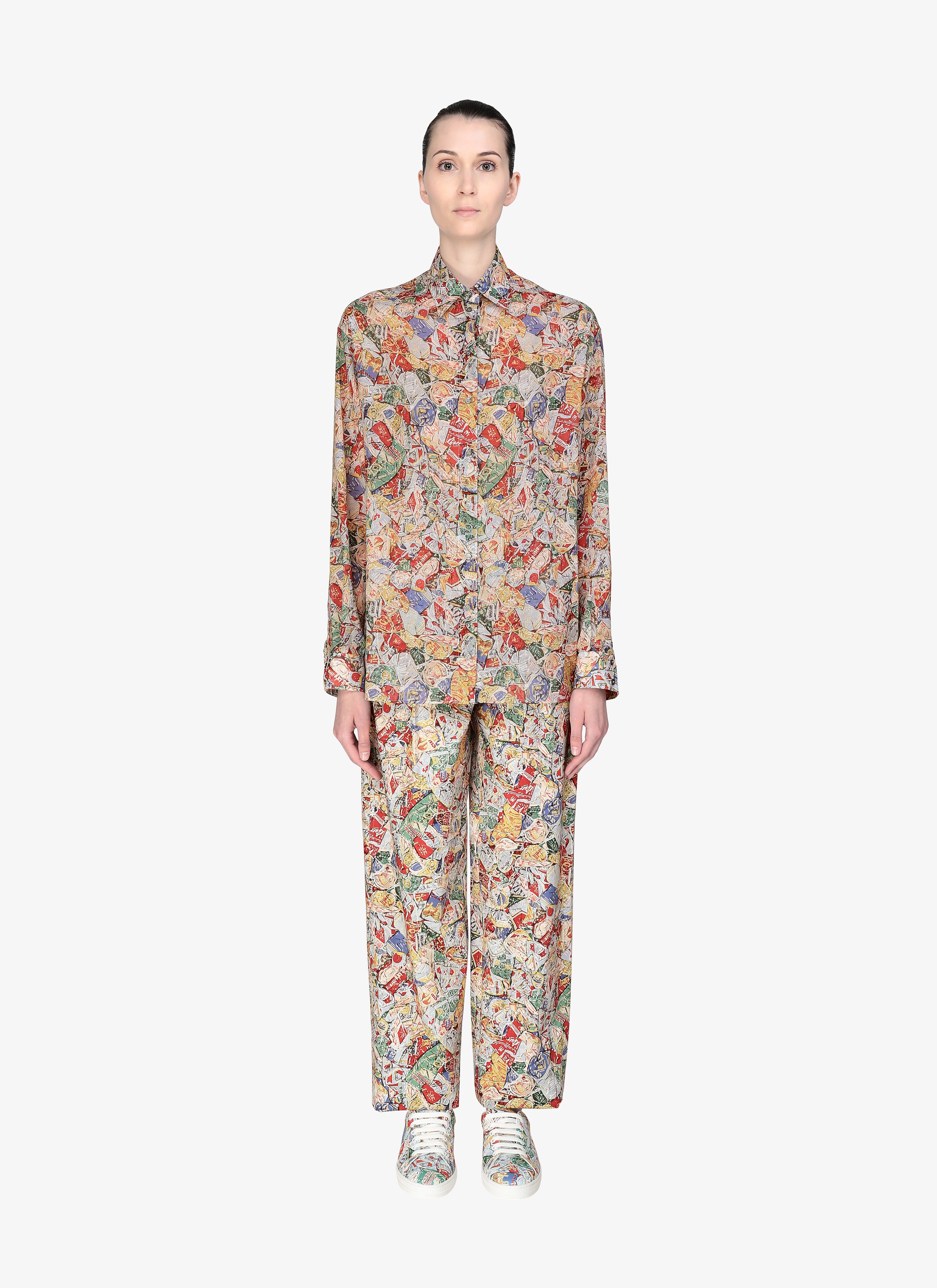 Fitted Cotton Shirt Fitted Cotton Shirt - maison-alaia.com