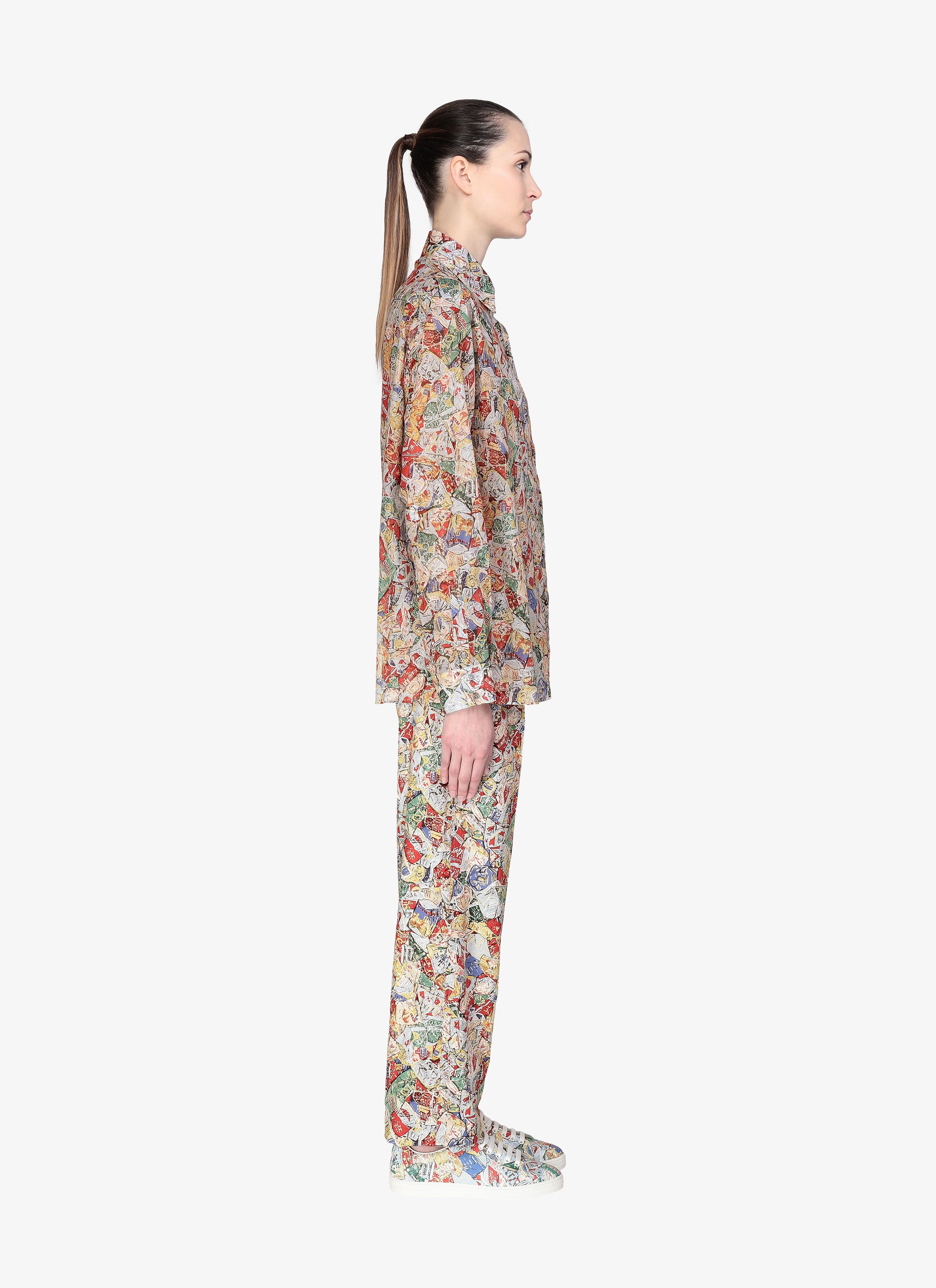 Fitted Cotton Shirt Fitted Cotton Shirt - maison-alaia.com
