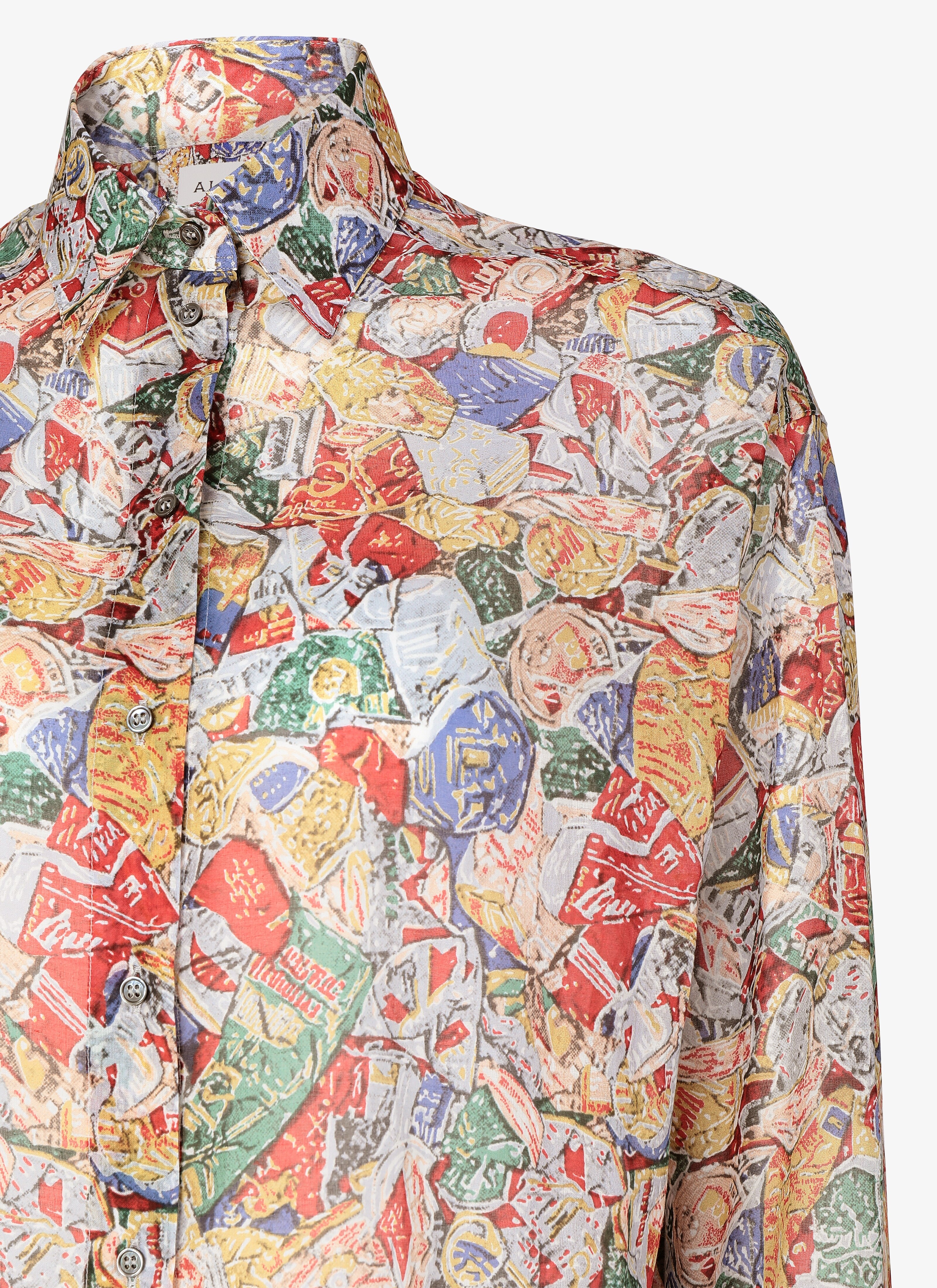 Fitted Cotton Shirt Fitted Cotton Shirt - maison-alaia.com