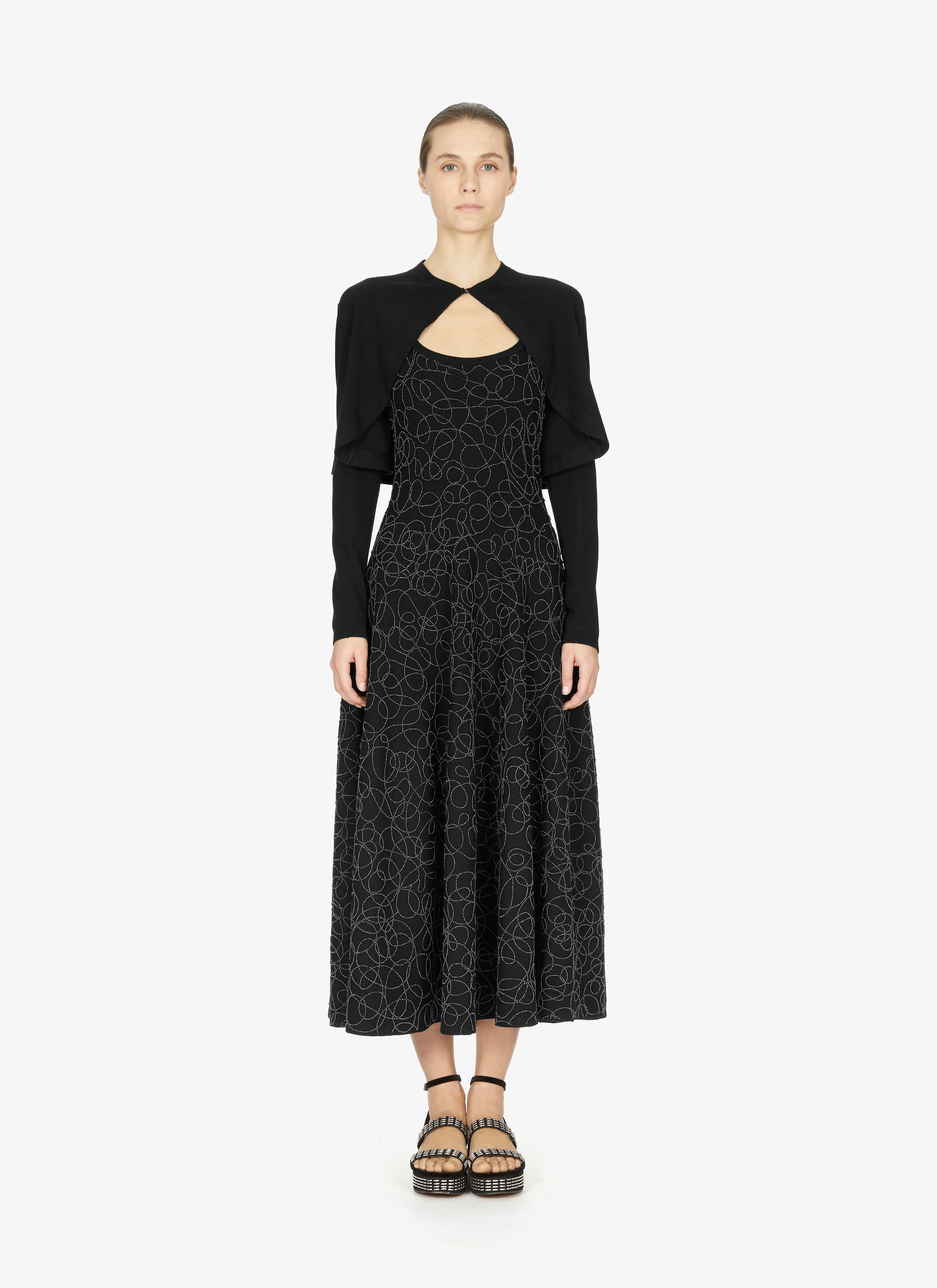 Wool-Blend Bolero Jacket Wool-Blend Bolero Jacket - maison-alaia.com