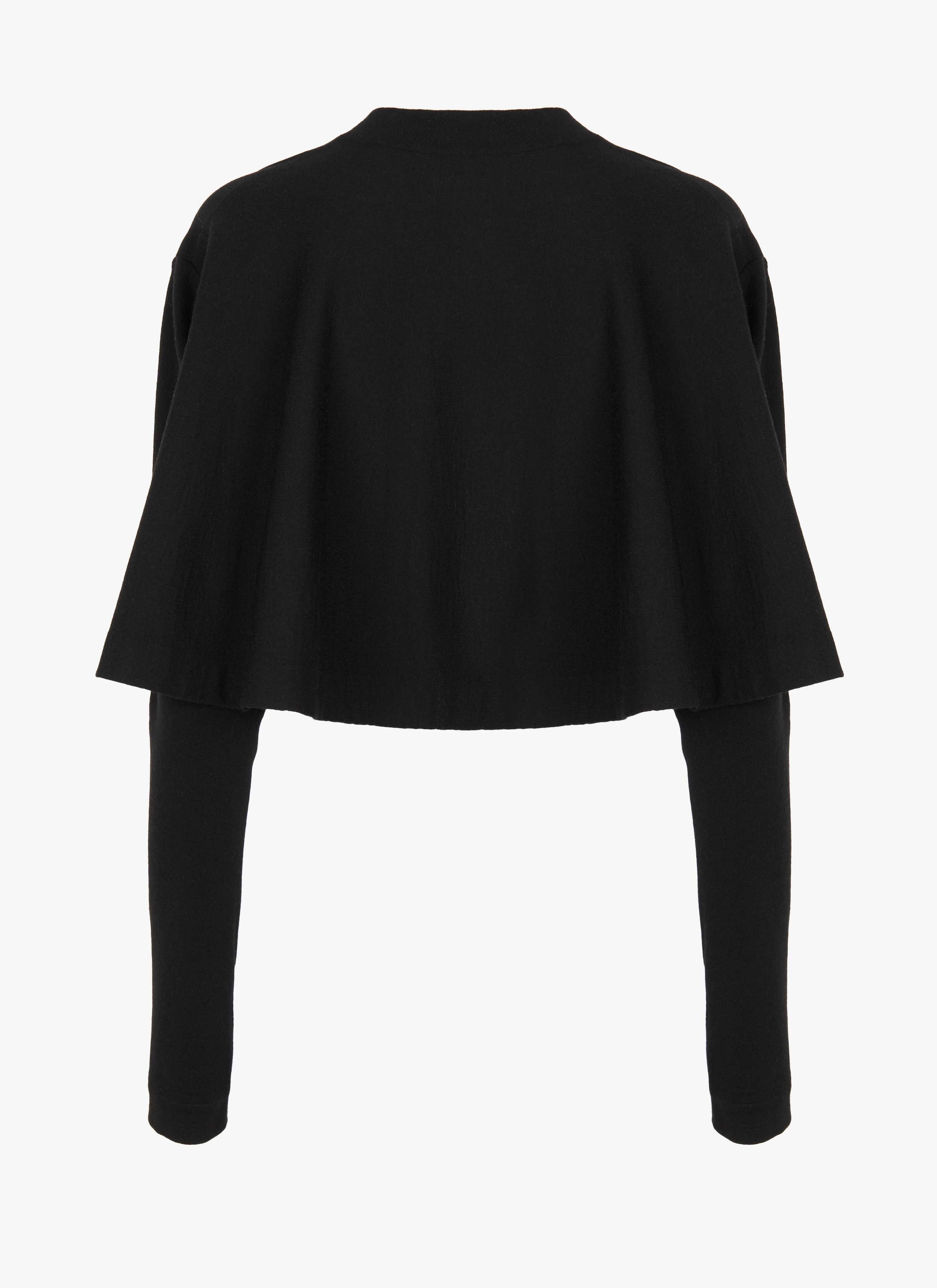 Wool-Blend Bolero Jacket Wool-Blend Bolero Jacket - maison-alaia.com