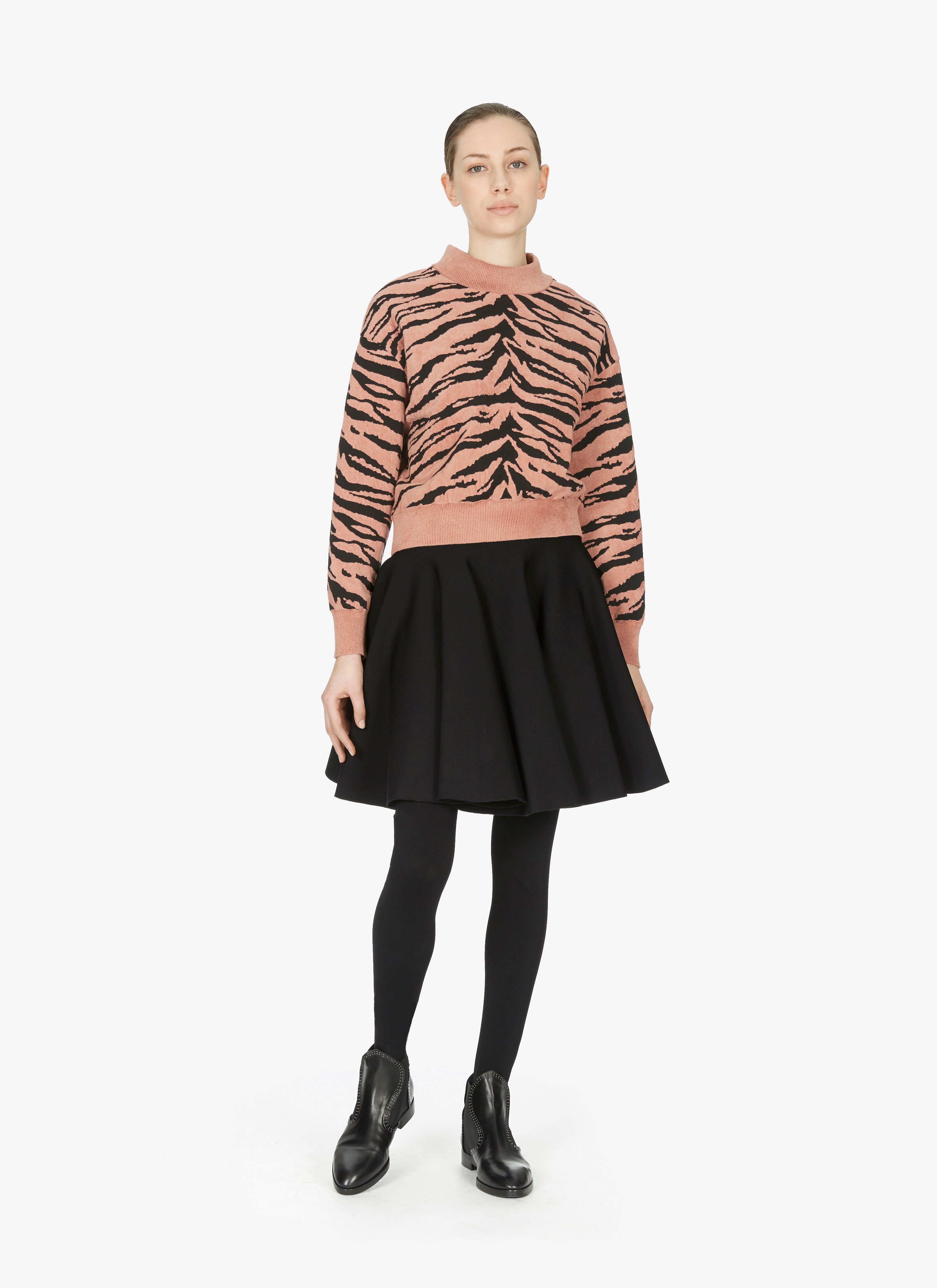 ALAÏA BLACK/NUDE TOPS