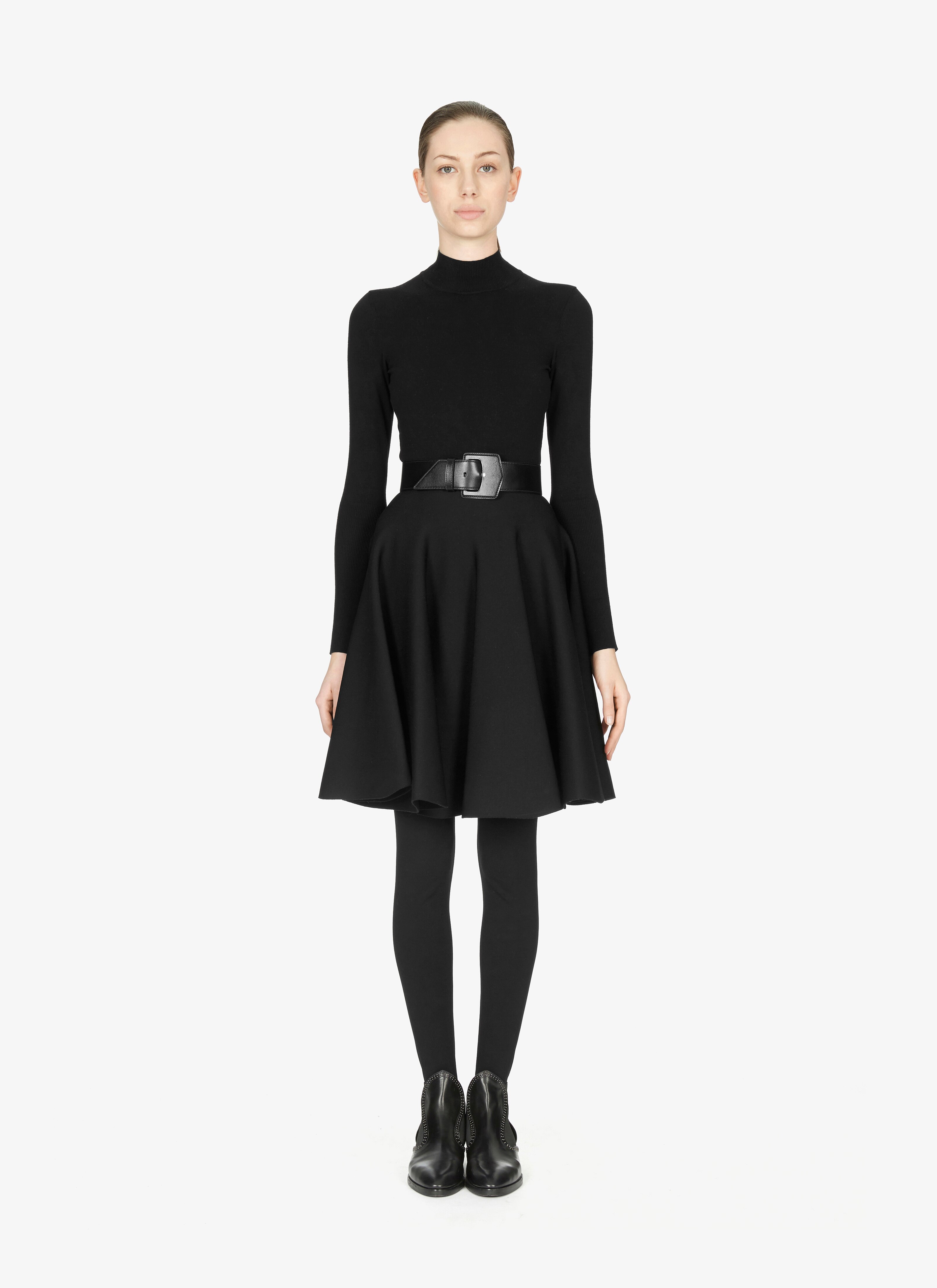Wool-Blend High-Neck Bodysuit Wool-Blend High-Neck Bodysuit - maison-alaia.com