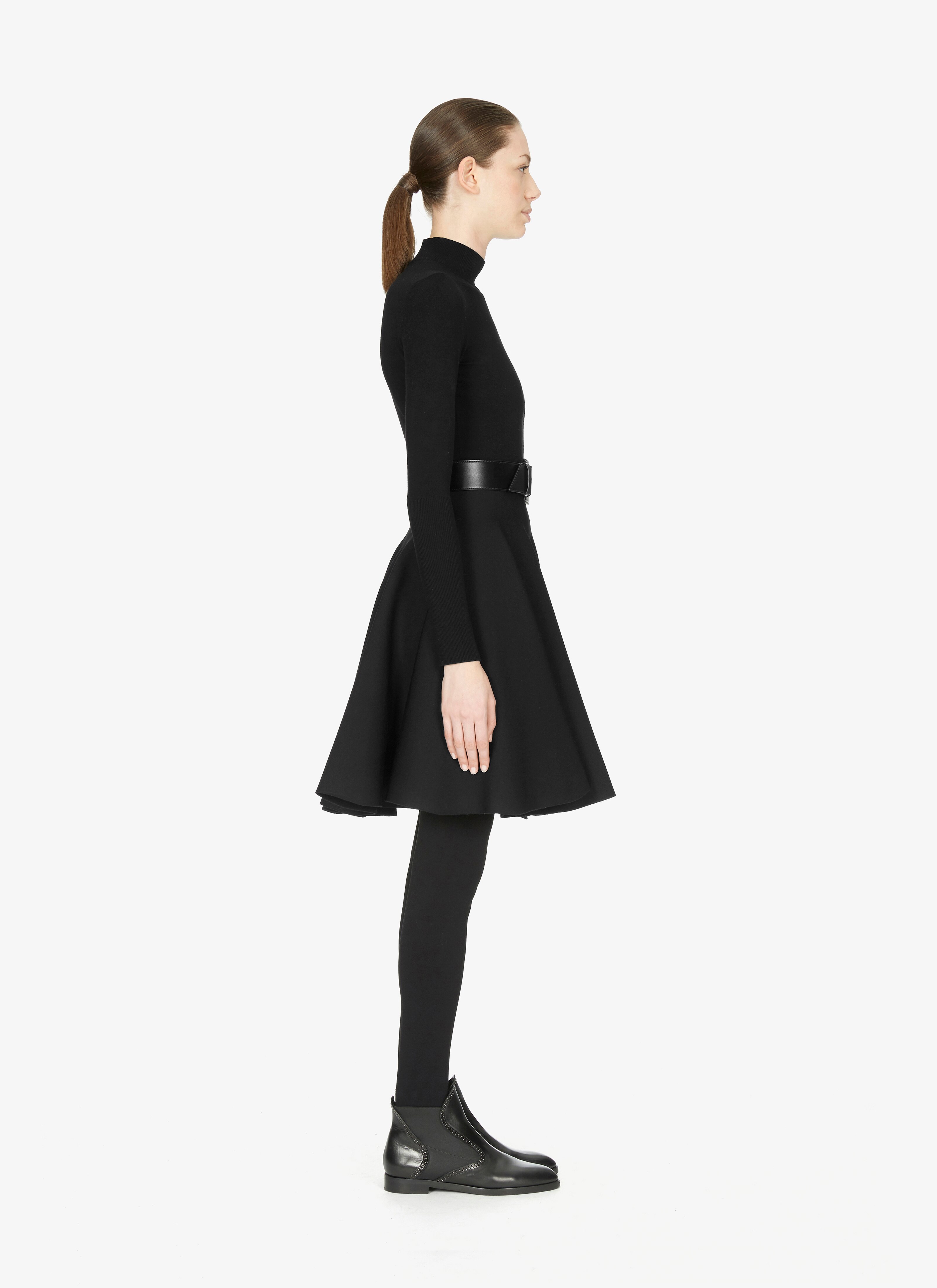 Wool-Blend High-Neck Bodysuit Wool-Blend High-Neck Bodysuit - maison-alaia.com