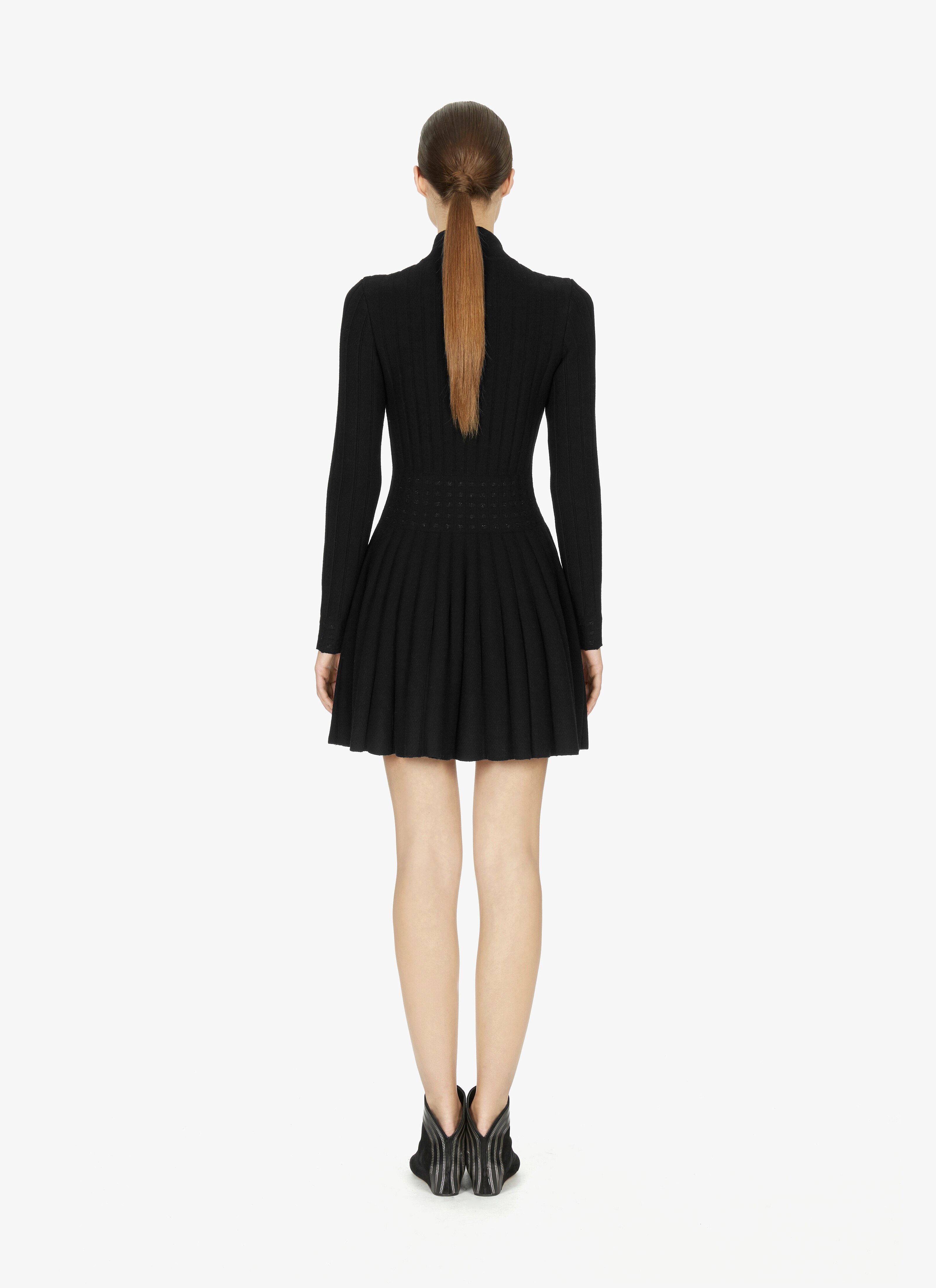 Stretch Wool Sweater Dress Stretch Wool Sweater Dress - maison-alaia.com