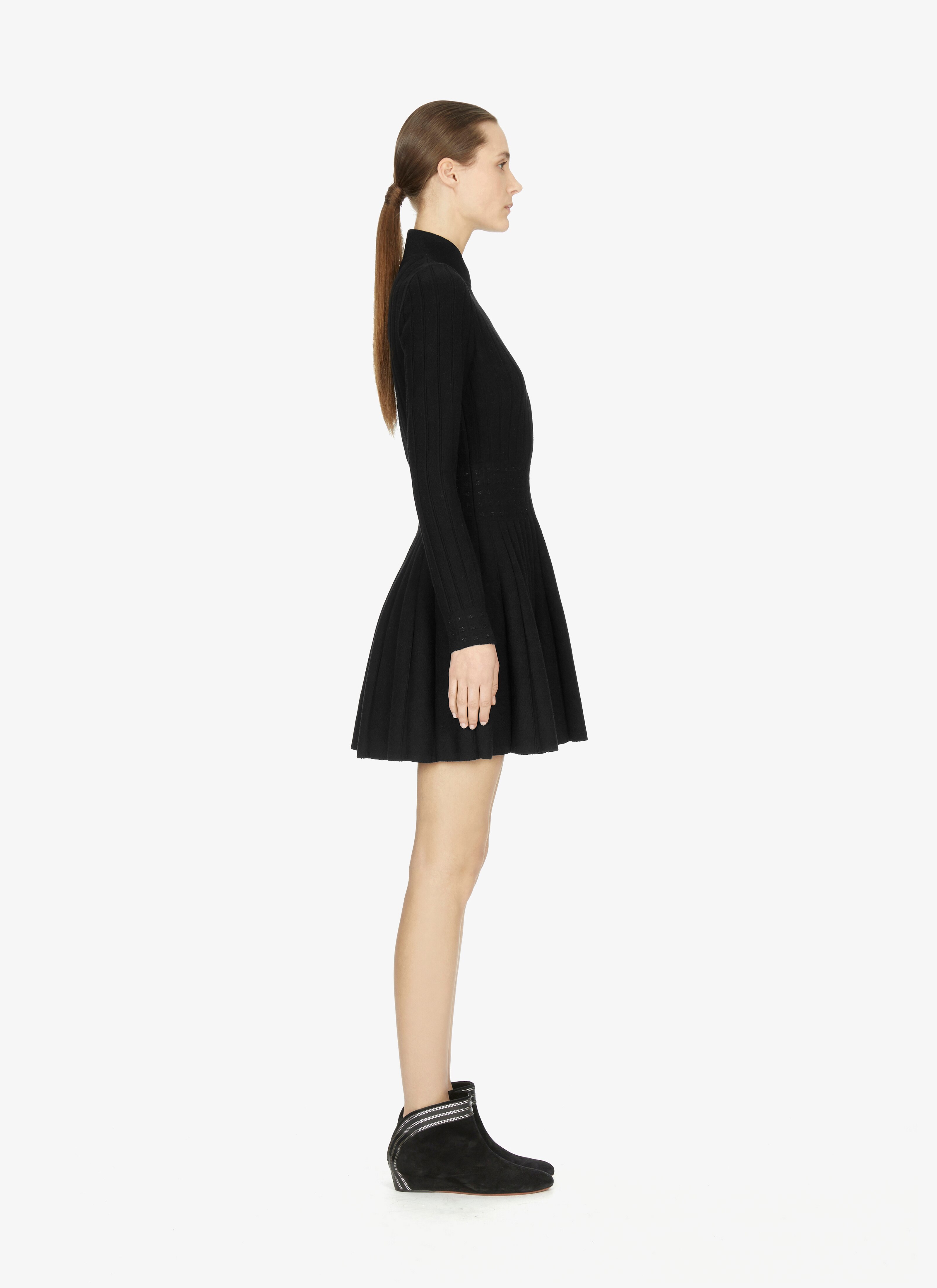 Stretch Wool Sweater Dress Stretch Wool Sweater Dress - maison-alaia.com