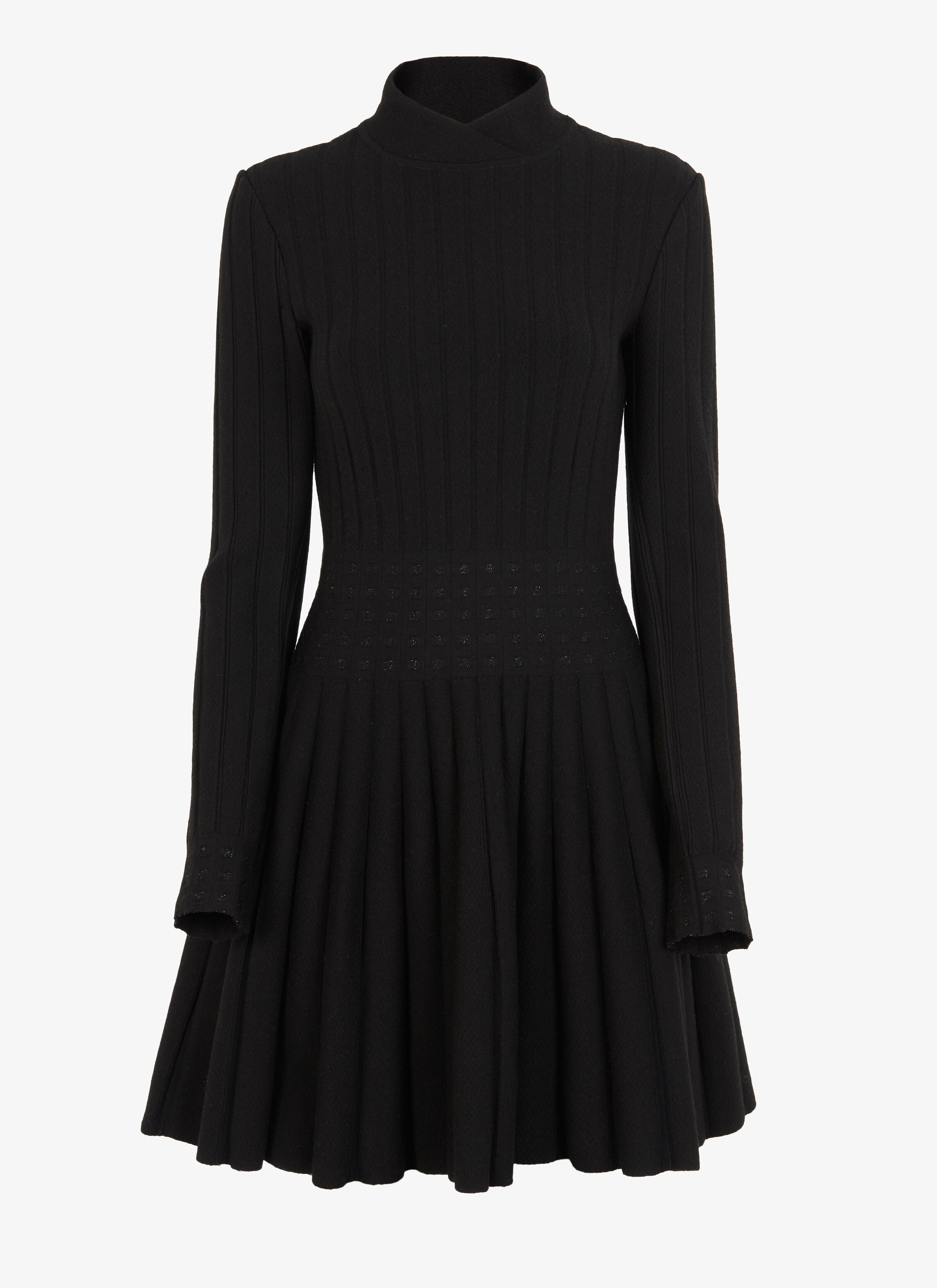 Women's Stretch Wool Sweater Dress | ALAÏA US