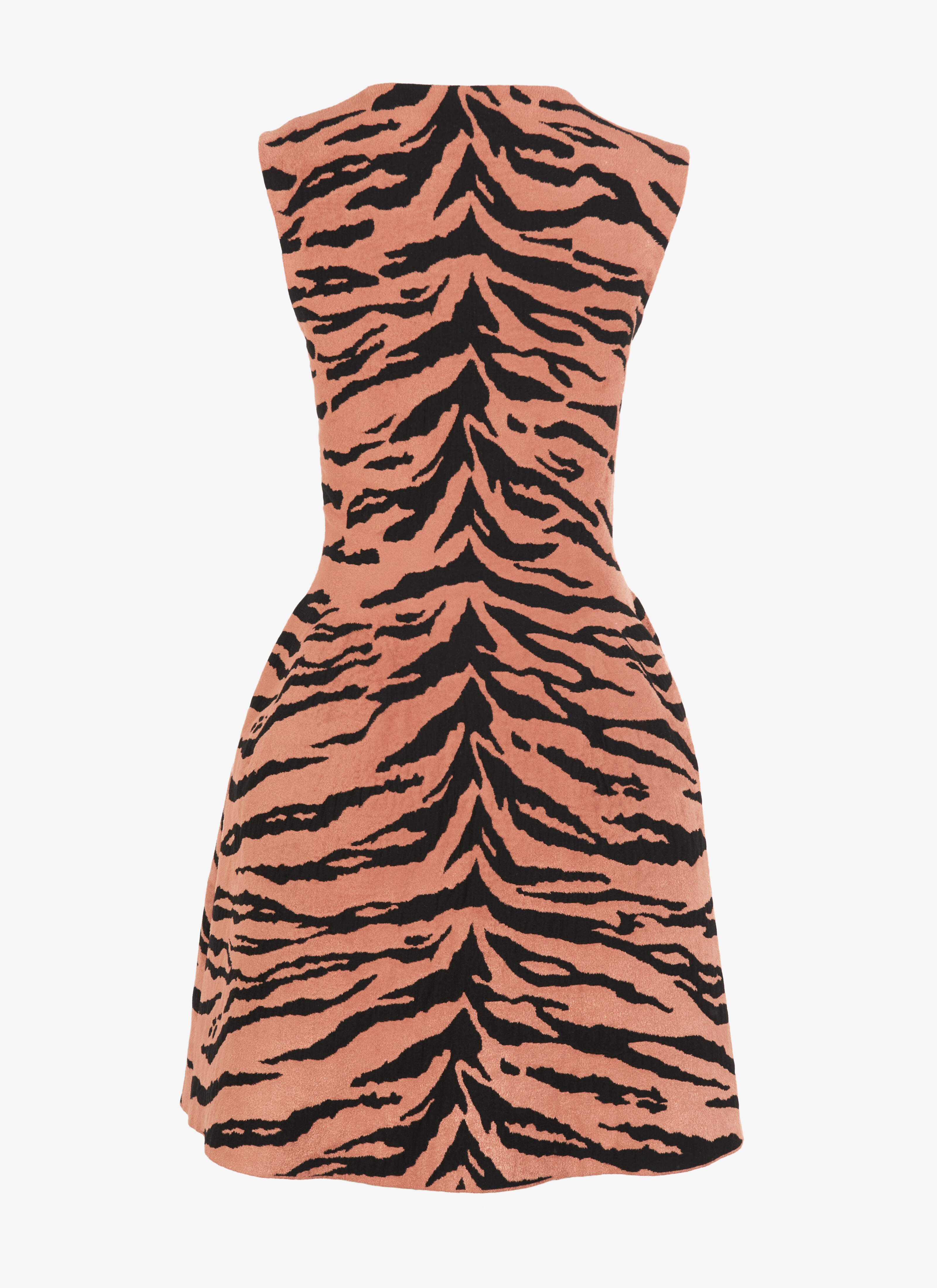 ALAÏA BLACK/BROWN DRESSES