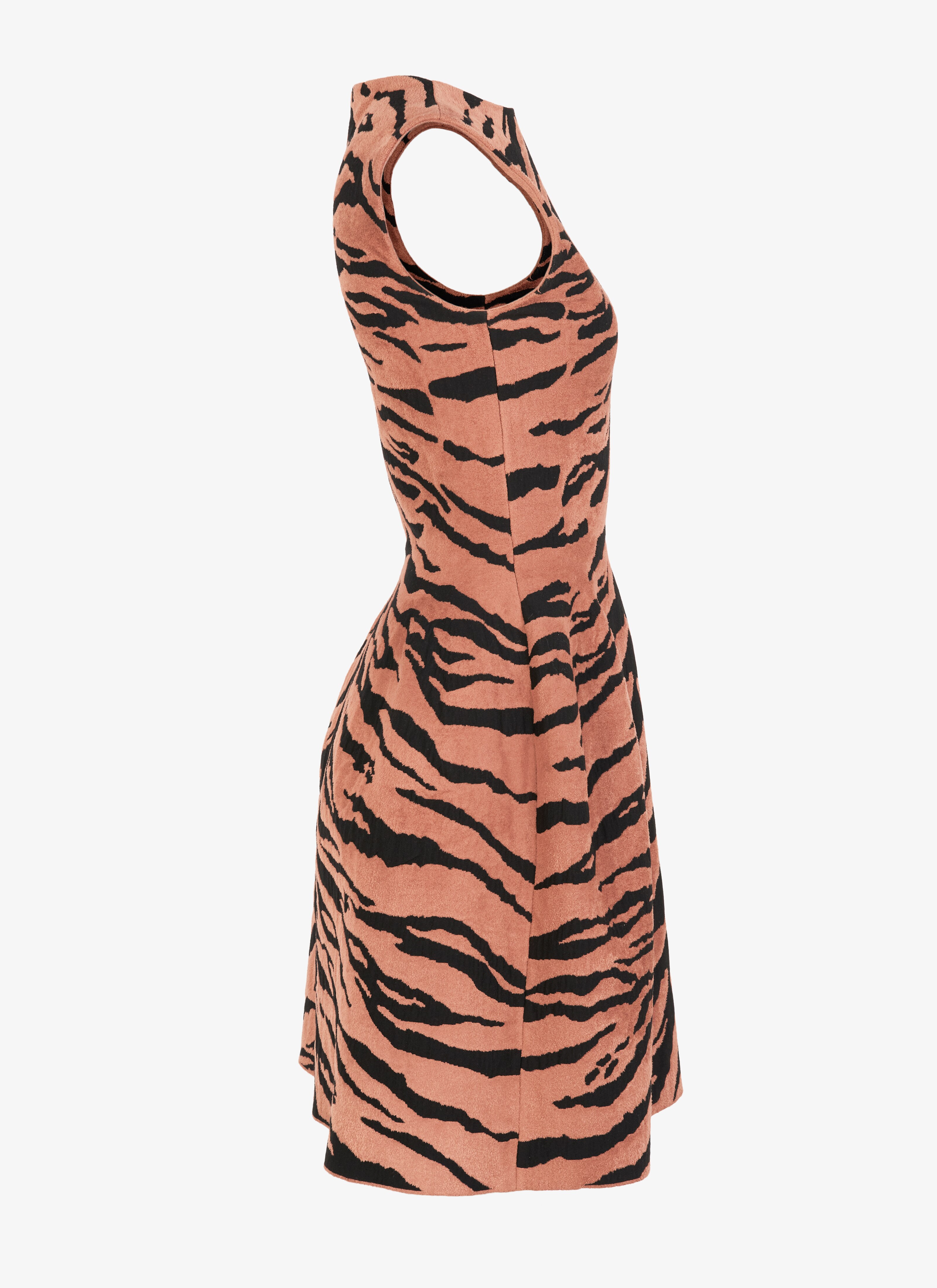 ALAÏA BLACK/BROWN DRESSES