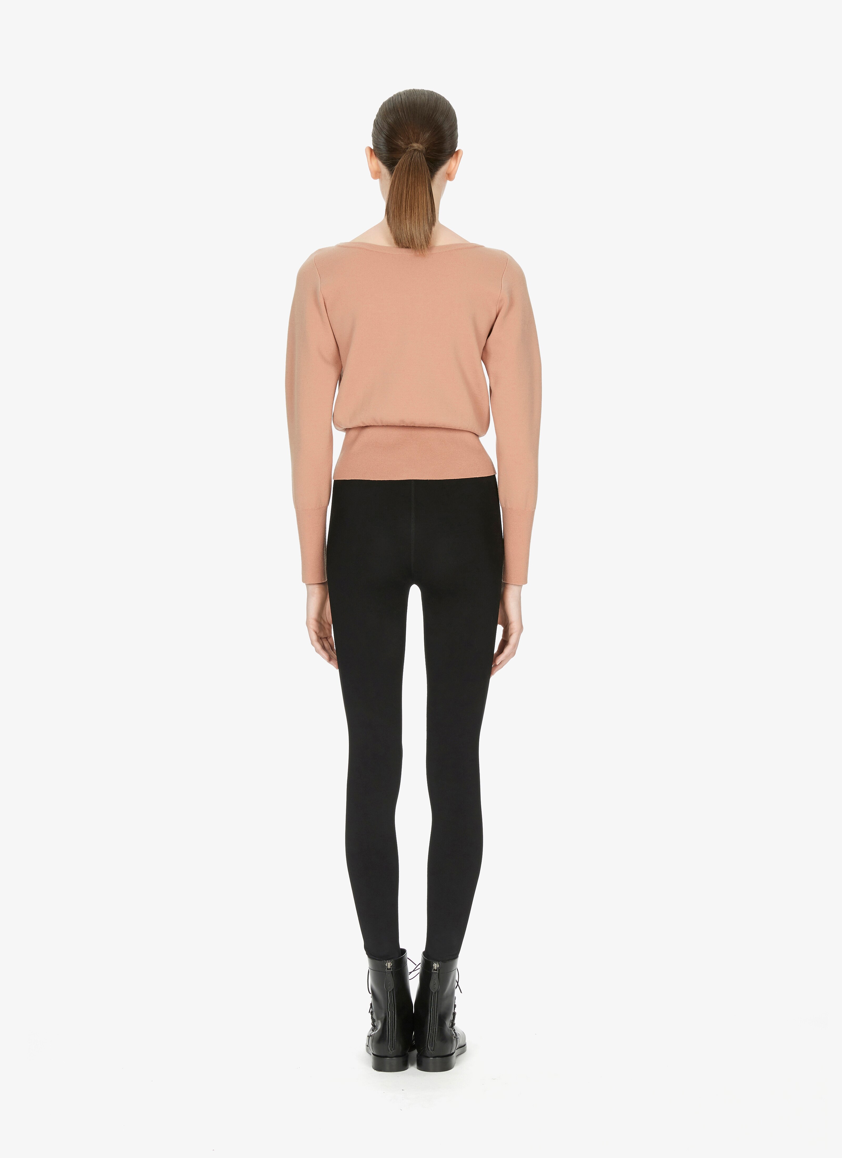 Wool-Blend Bloused Sweater Wool-Blend Bloused Sweater - maison-alaia.com
