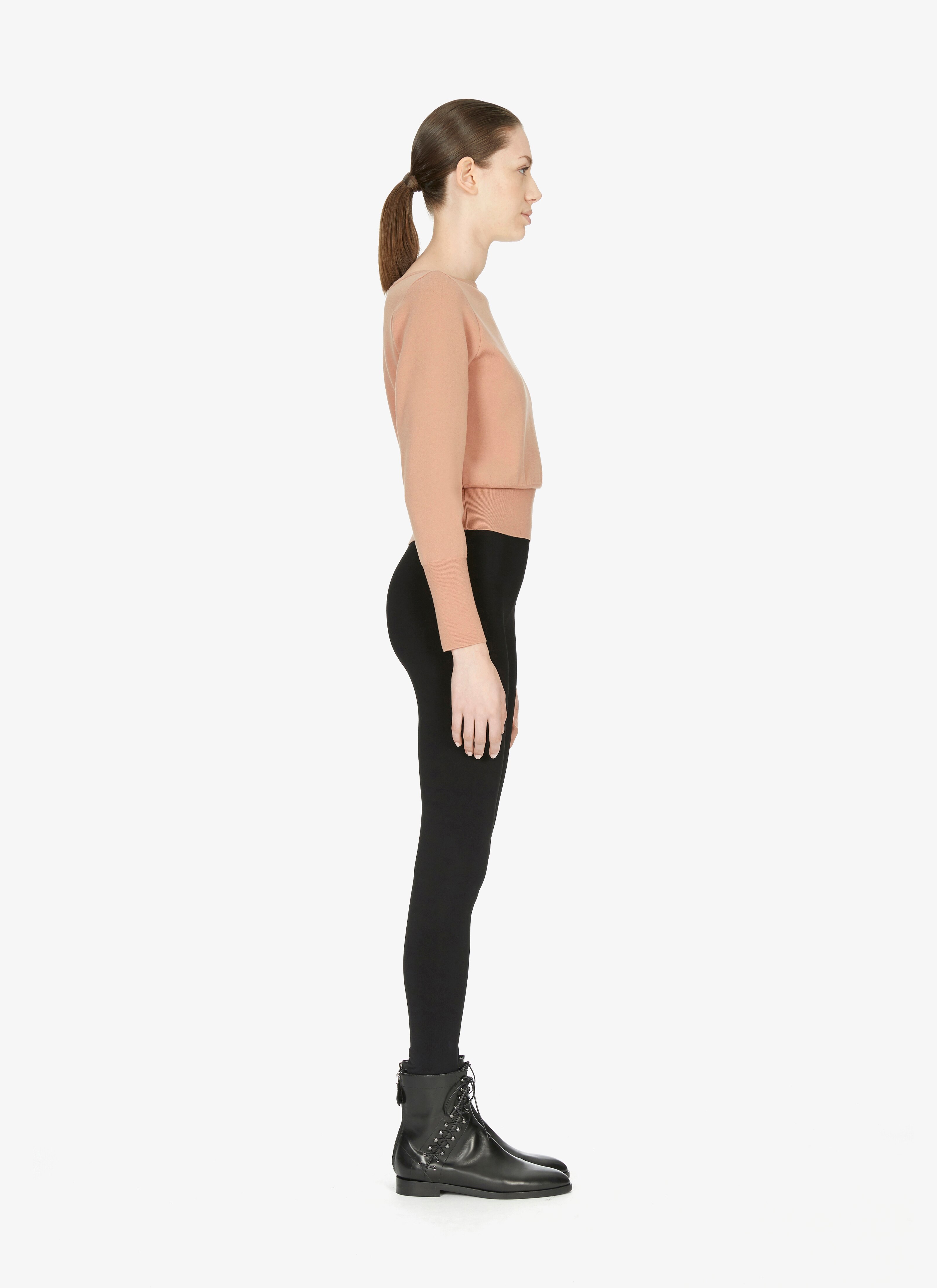 Wool-Blend Bloused Sweater Wool-Blend Bloused Sweater - maison-alaia.com