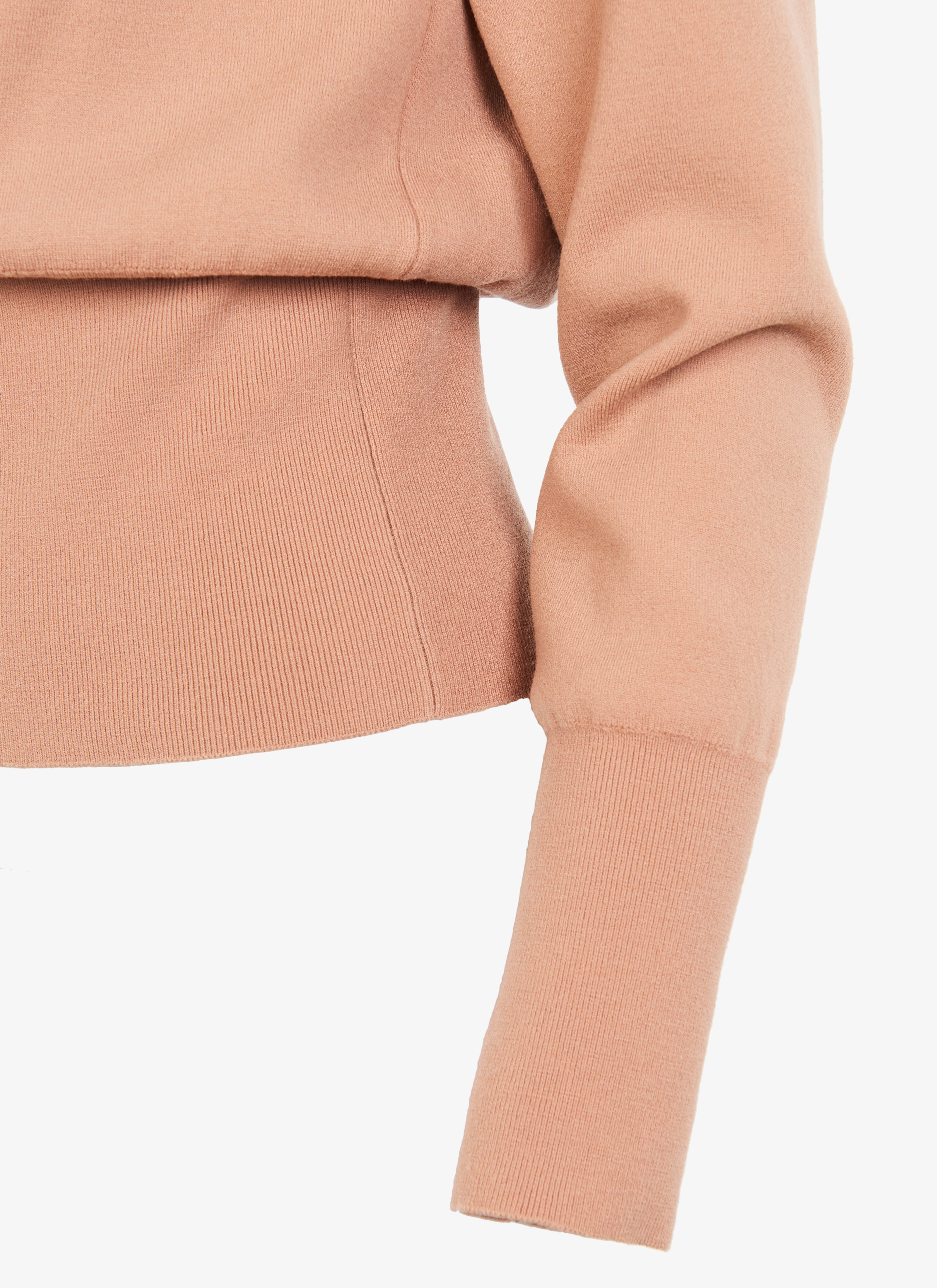 Wool-Blend Bloused Sweater Wool-Blend Bloused Sweater - maison-alaia.com