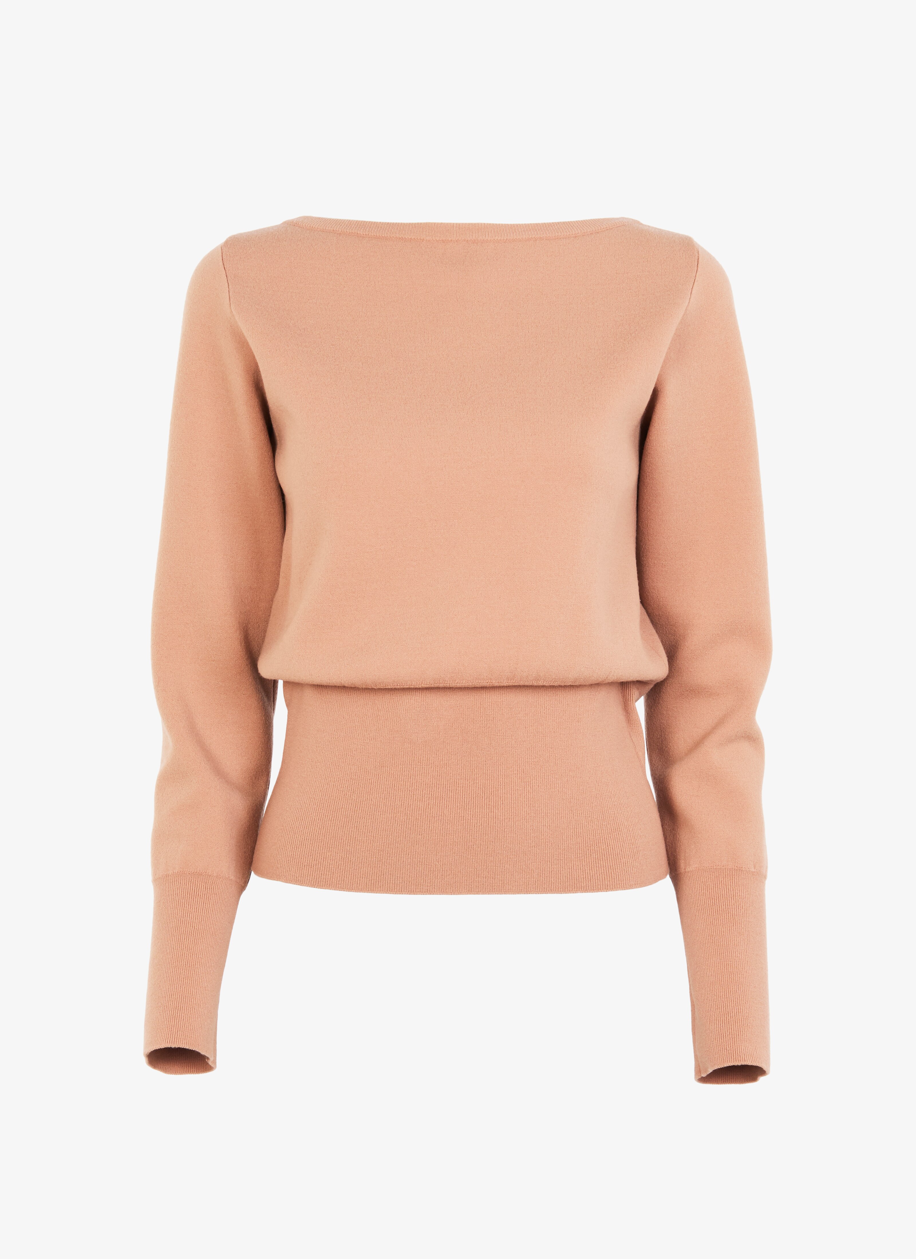 ALAÏA NUDE  LONG SLEEVE SWEATER INGENUE NUDE
