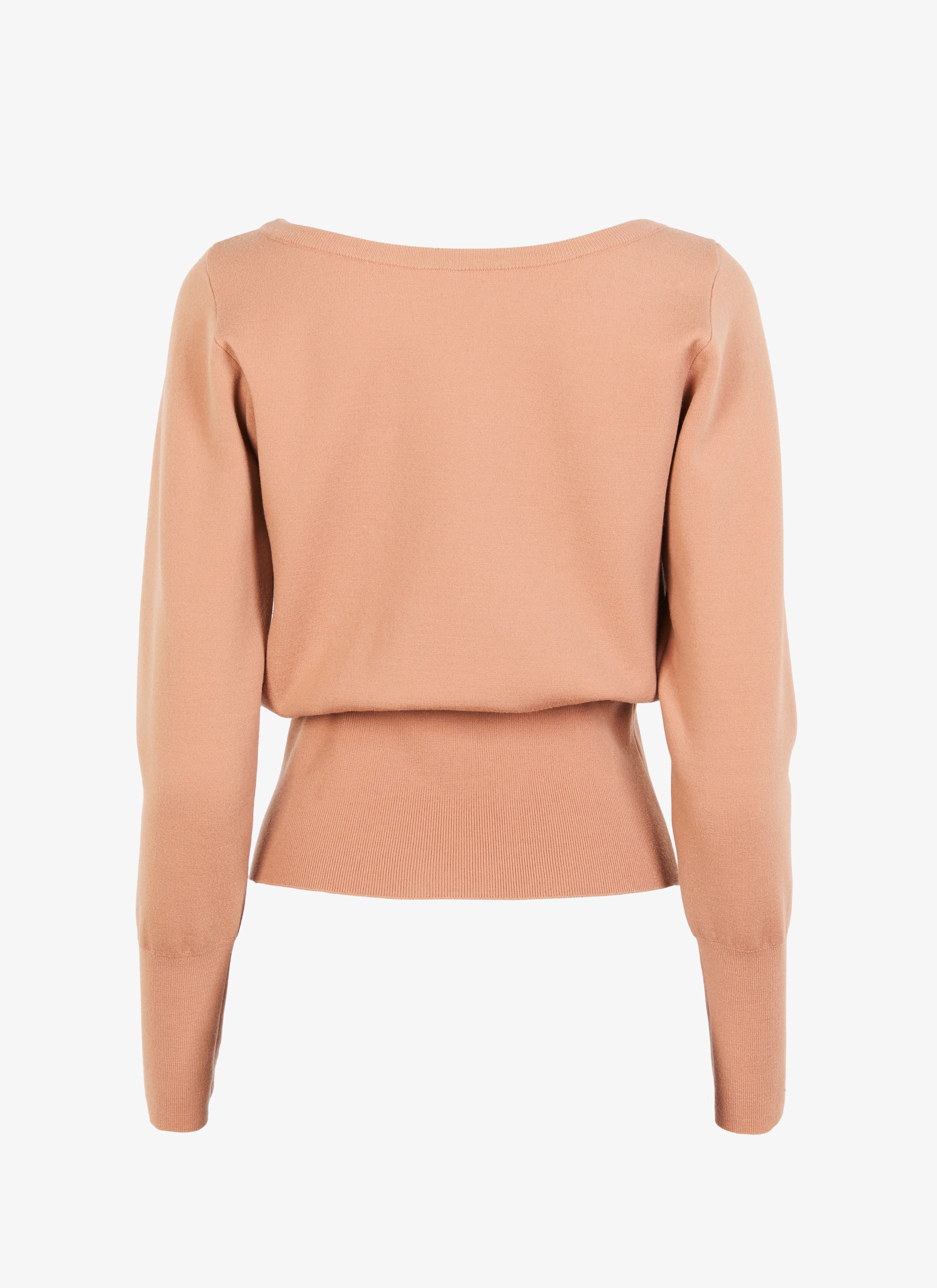 Wool-Blend Bloused Sweater Wool-Blend Bloused Sweater - maison-alaia.com