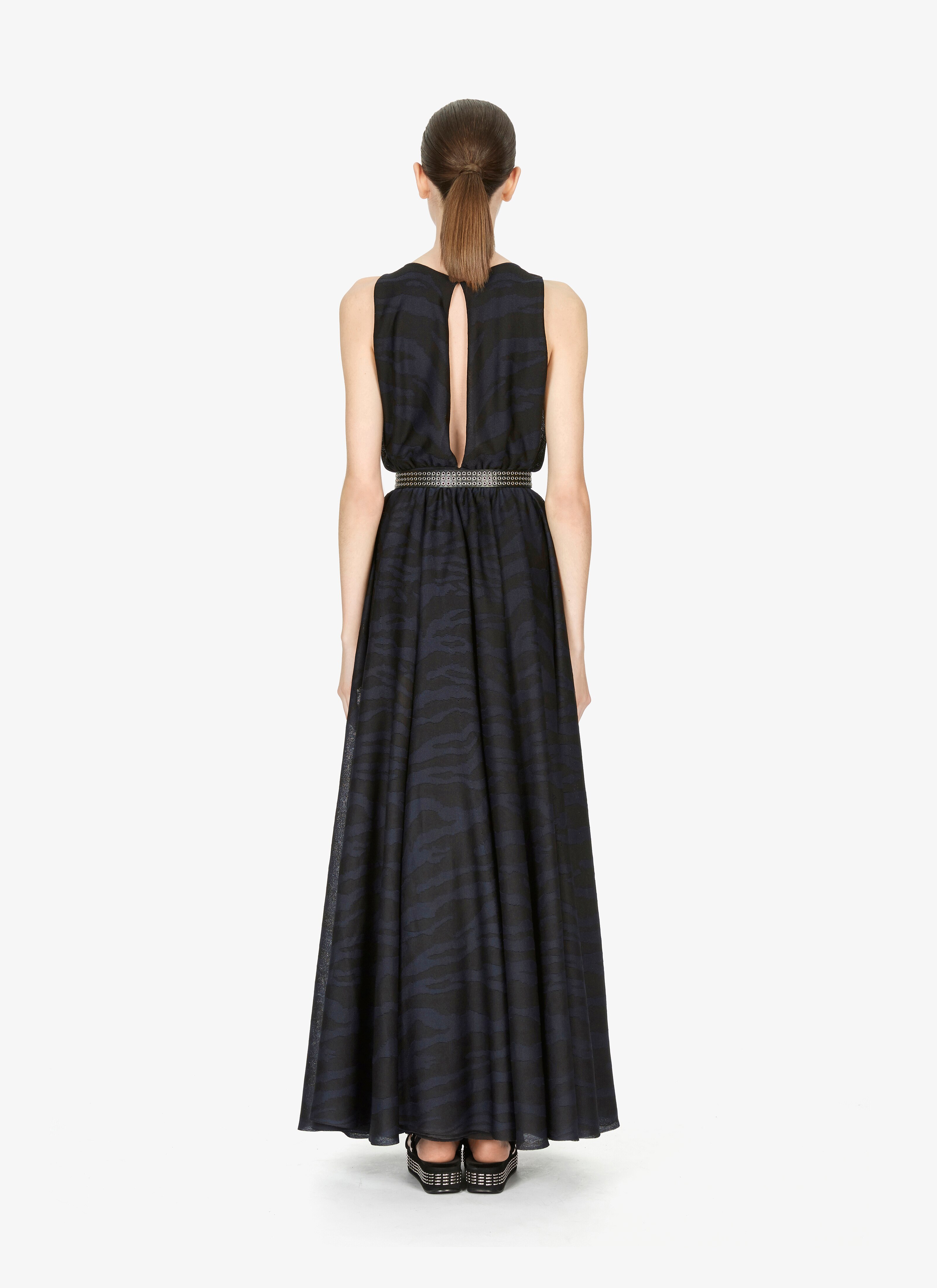 Silk-Blend Zebra Dress Silk-Blend Zebra Dress - maison-alaia.com