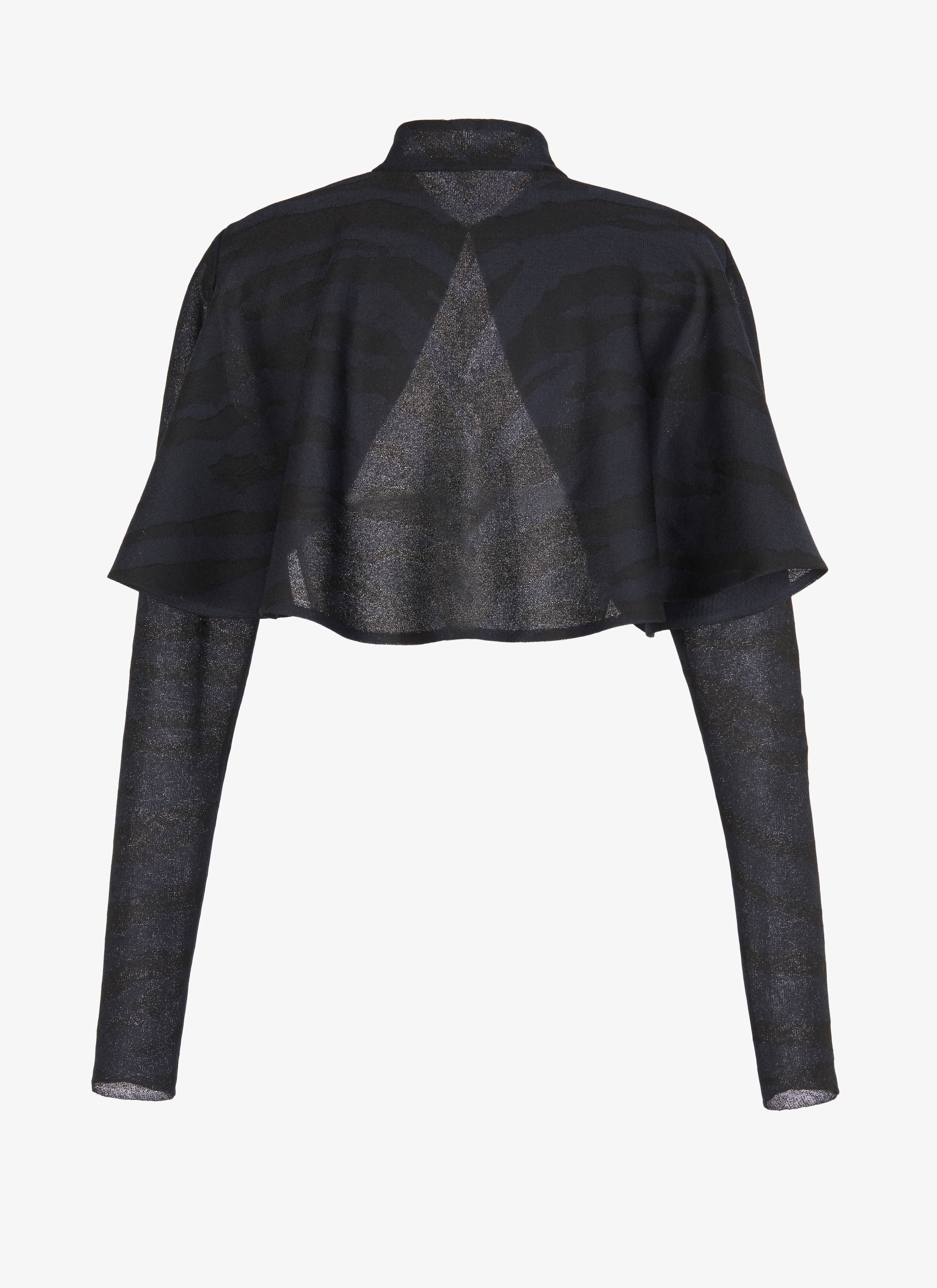 Silk Zebra Bolero Jacket Silk Zebra Bolero Jacket - maison-alaia.com