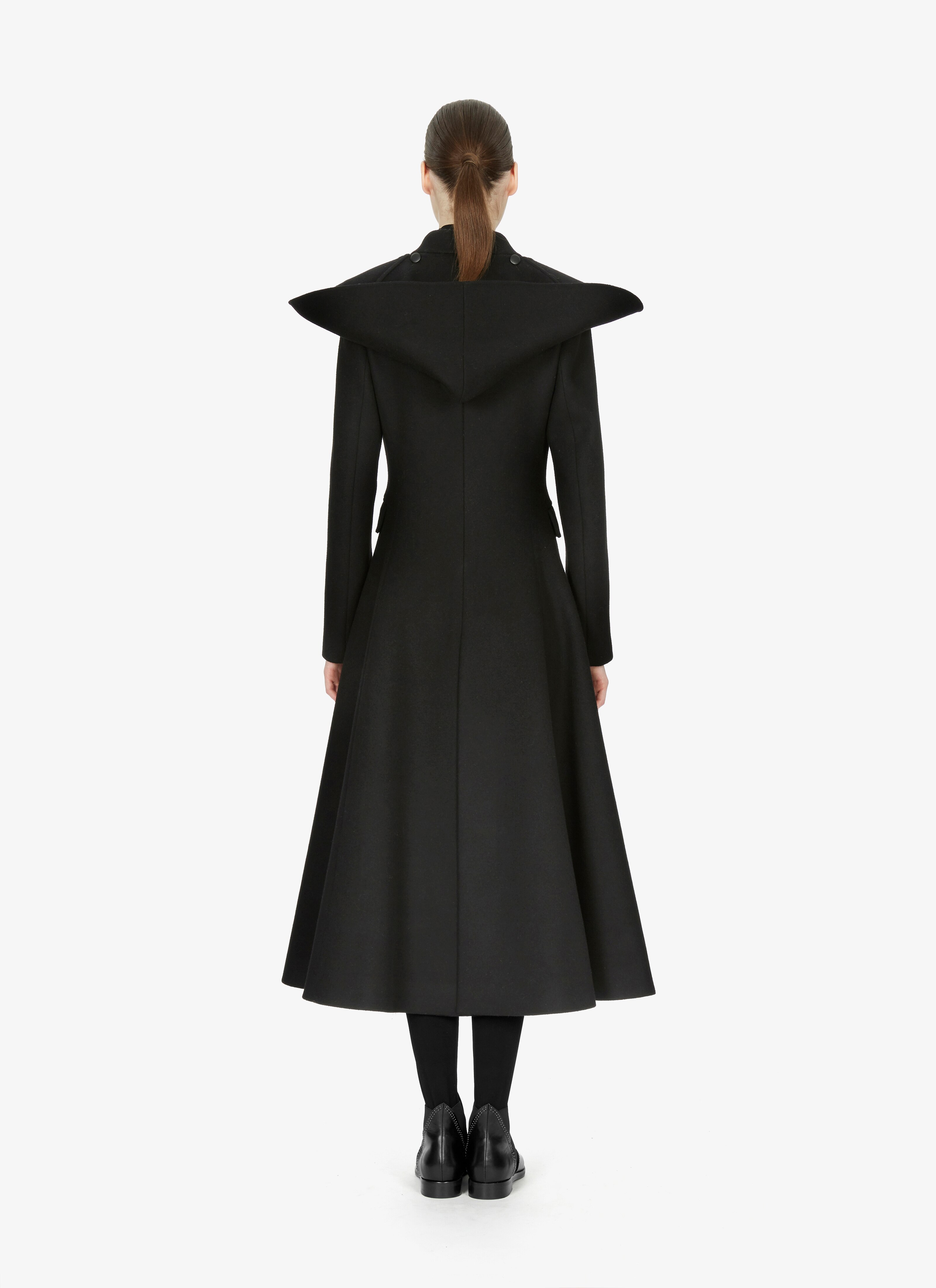 Single-Breasted Wool Coat Single-Breasted Wool Coat - maison-alaia.com