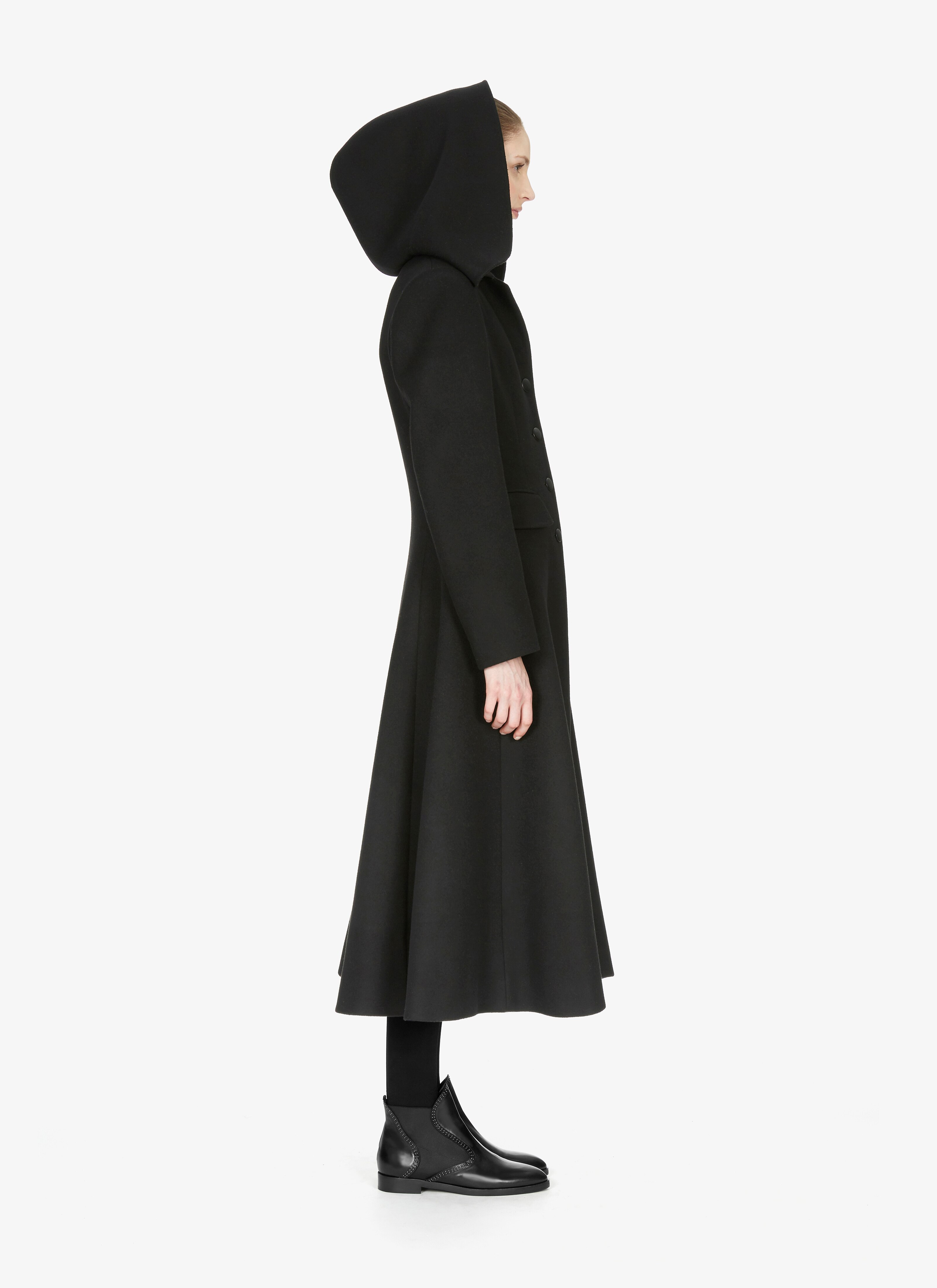 Single-Breasted Wool Coat Single-Breasted Wool Coat - maison-alaia.com
