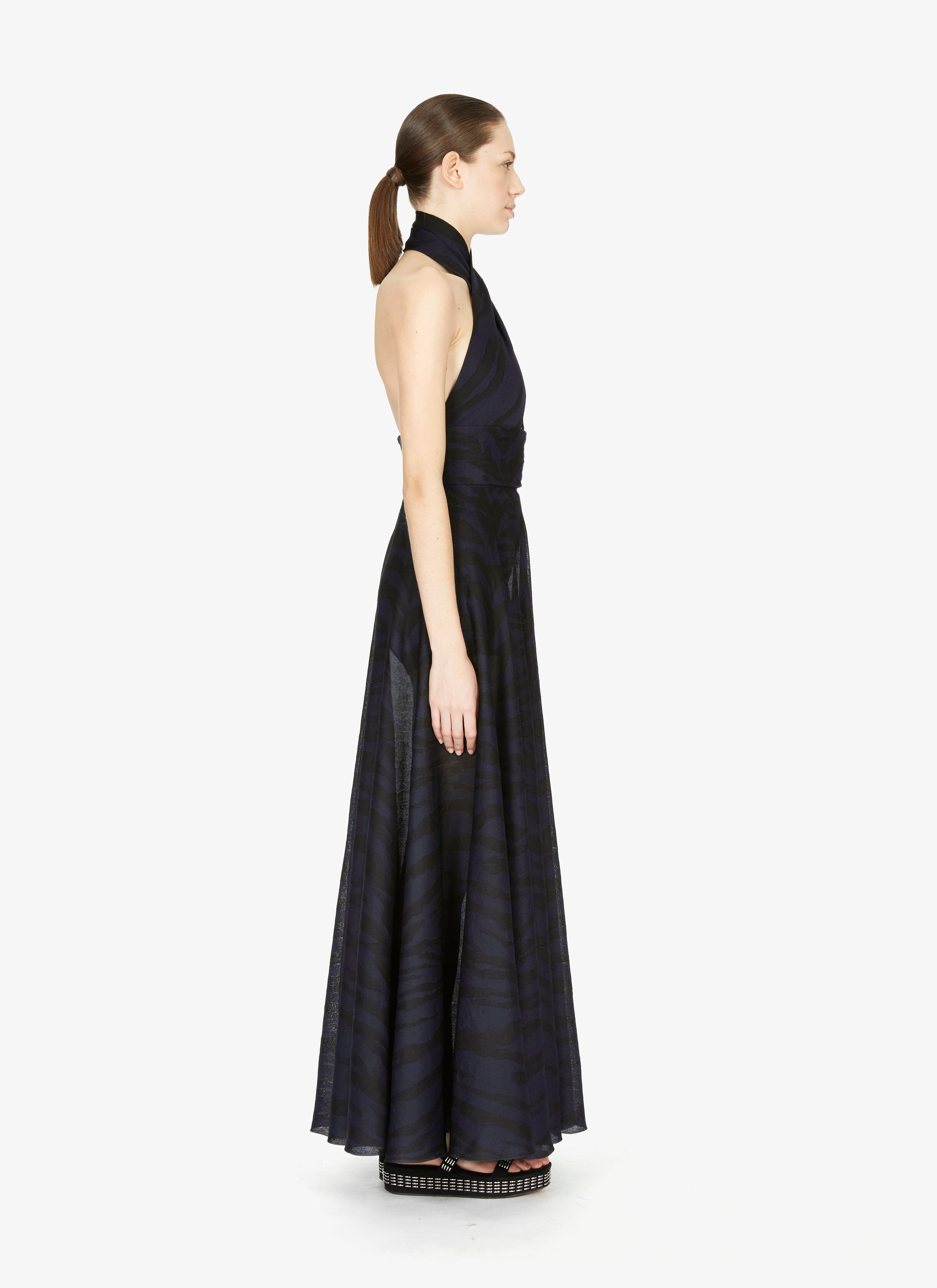 Silk-Blend Zebra Skirt Silk-Blend Zebra Skirt - maison-alaia.com
