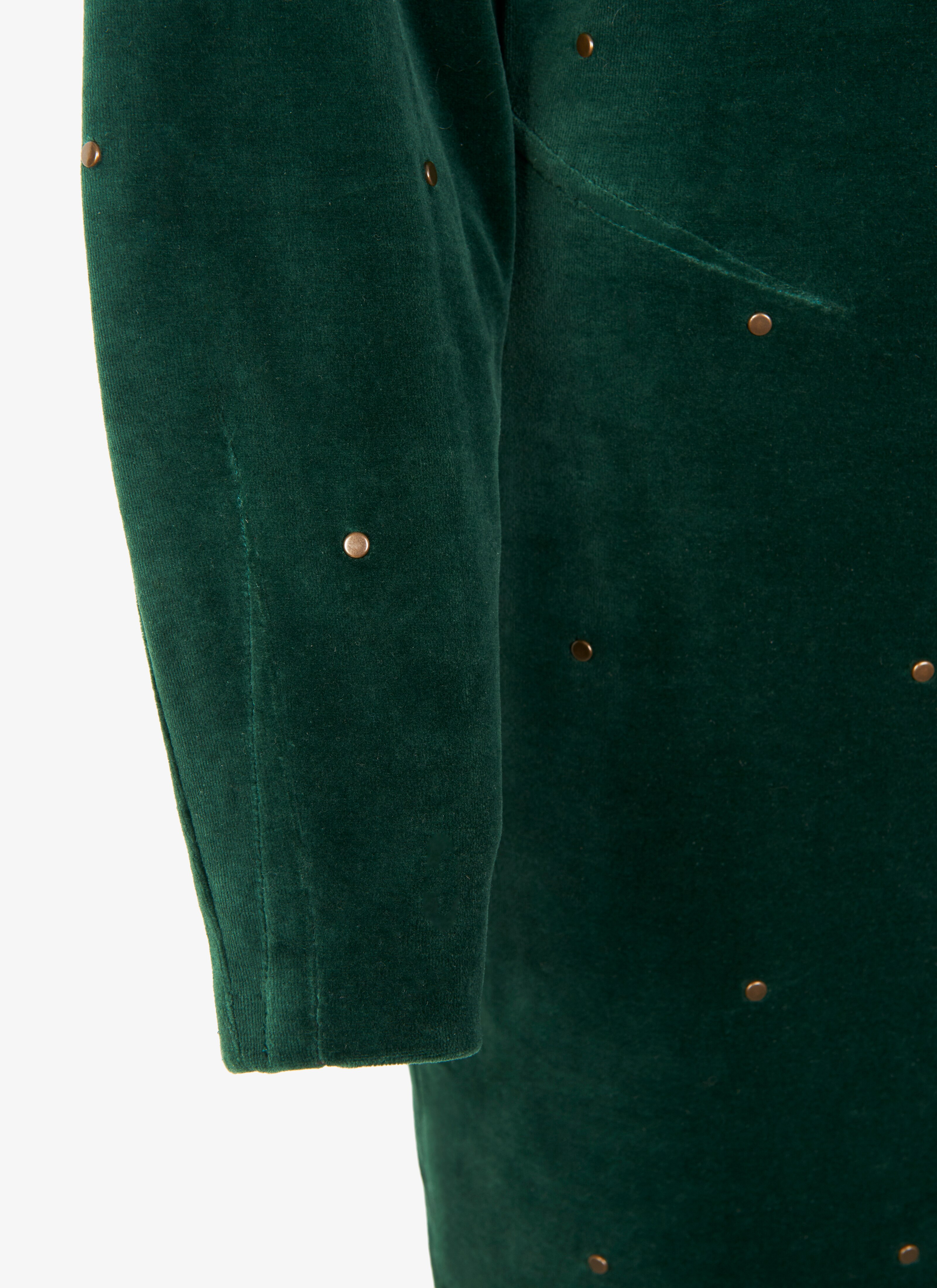 ALAÏA EDITION 1983 Studded Velvet Jersey Dress ALAÏA EDITION 1983 Studded Velvet Jersey Dress - maison-alaia.com
