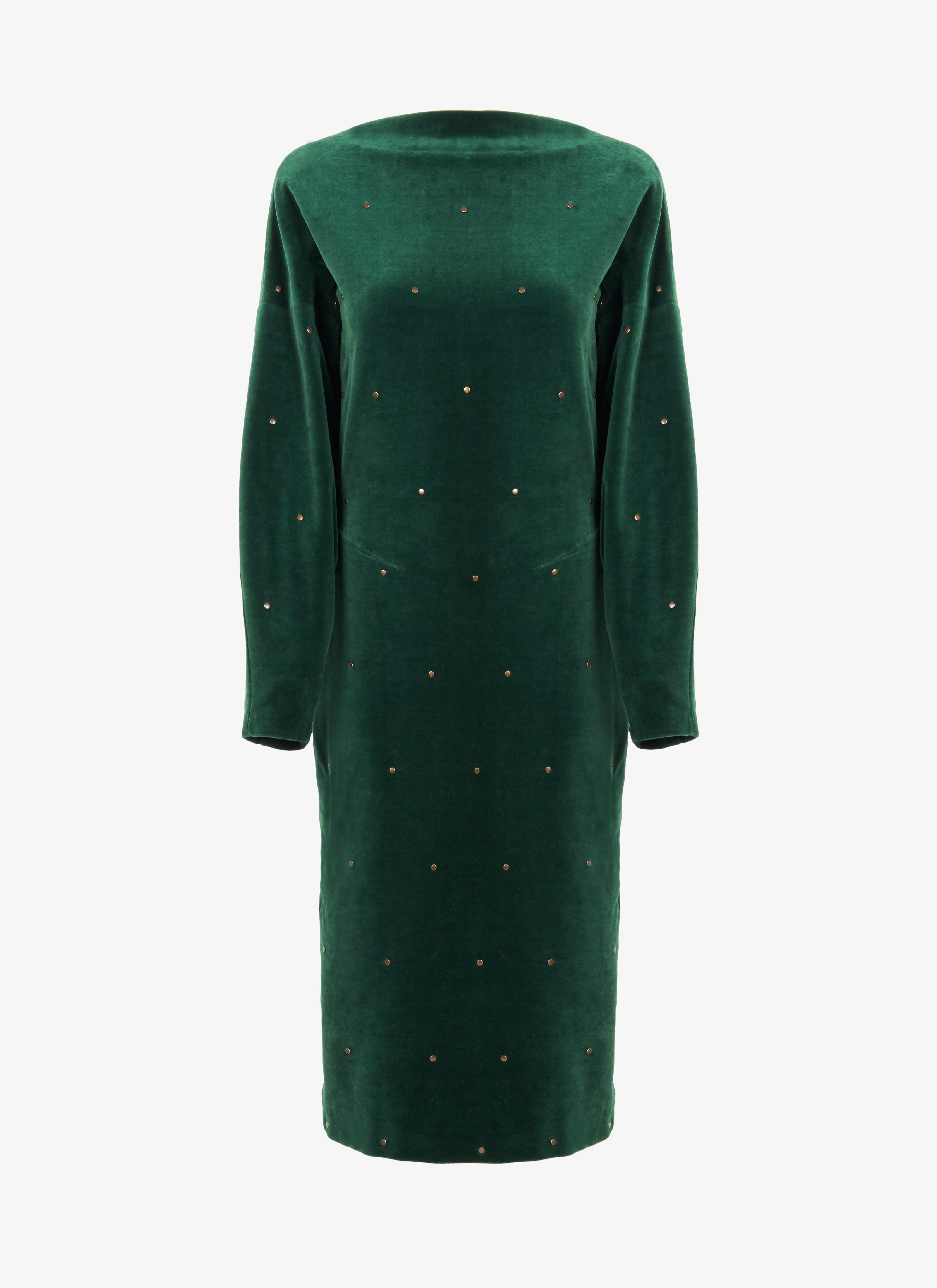 ALAÏA GREEN DRESSES