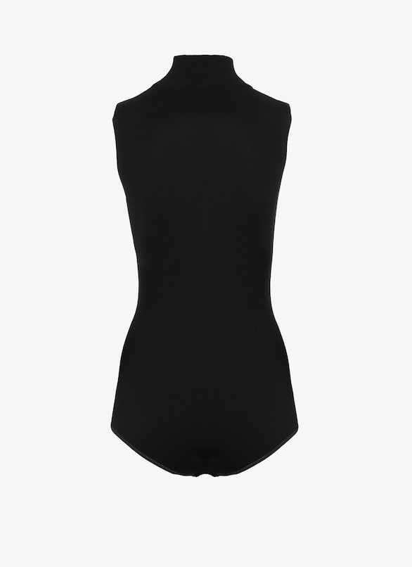 SLEEVELESS BODYSUIT LAINE SUPREME BLACK ALAÏA BLACK  SLEEVELESS BODYSUIT LAINE SUPREME BLACK