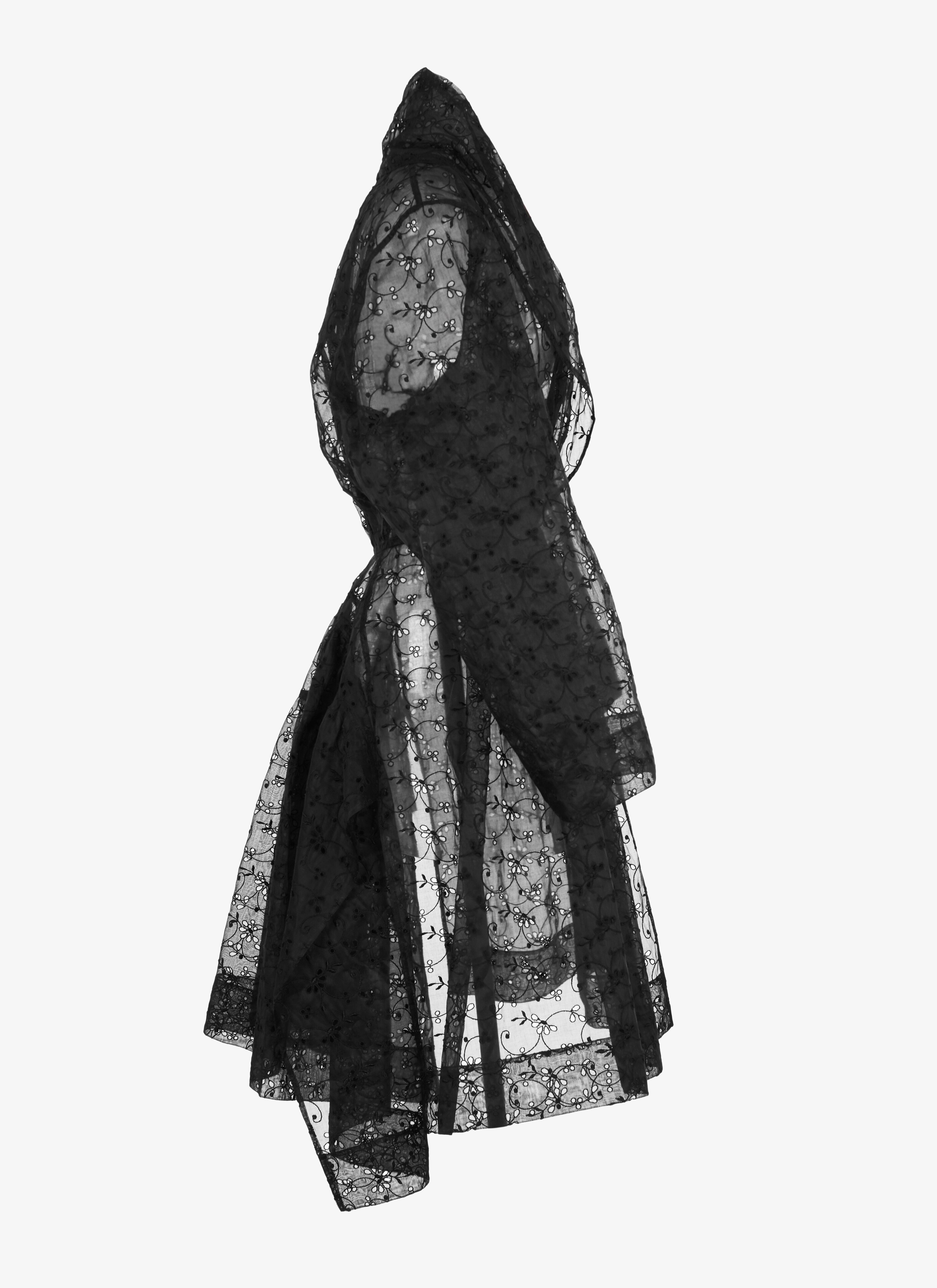 Eyelet Organdy Robe Dress Eyelet Organdy Robe Dress - maison-alaia.com