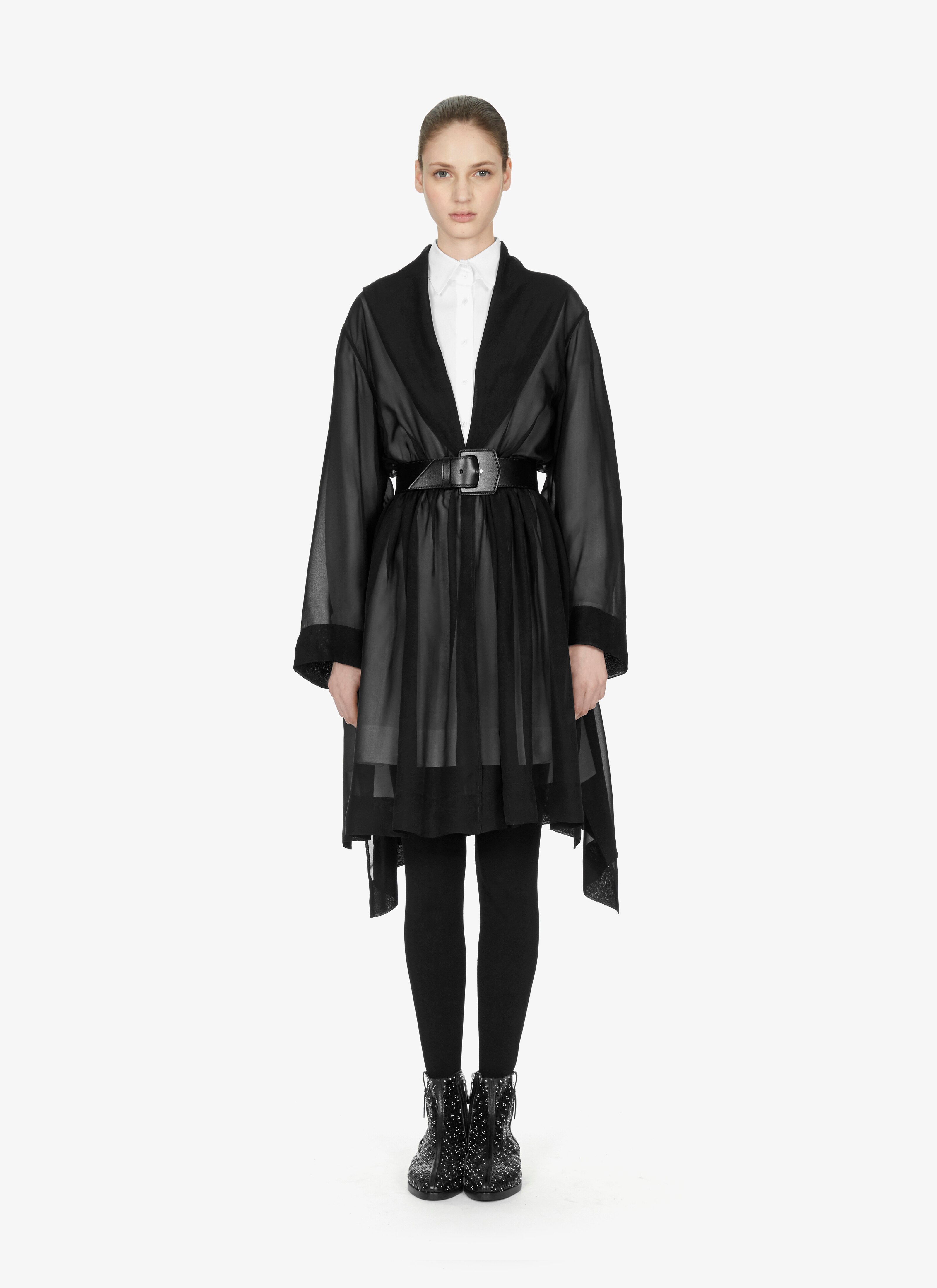 Chiffon Robe Dress Chiffon Robe Dress - maison-alaia.com