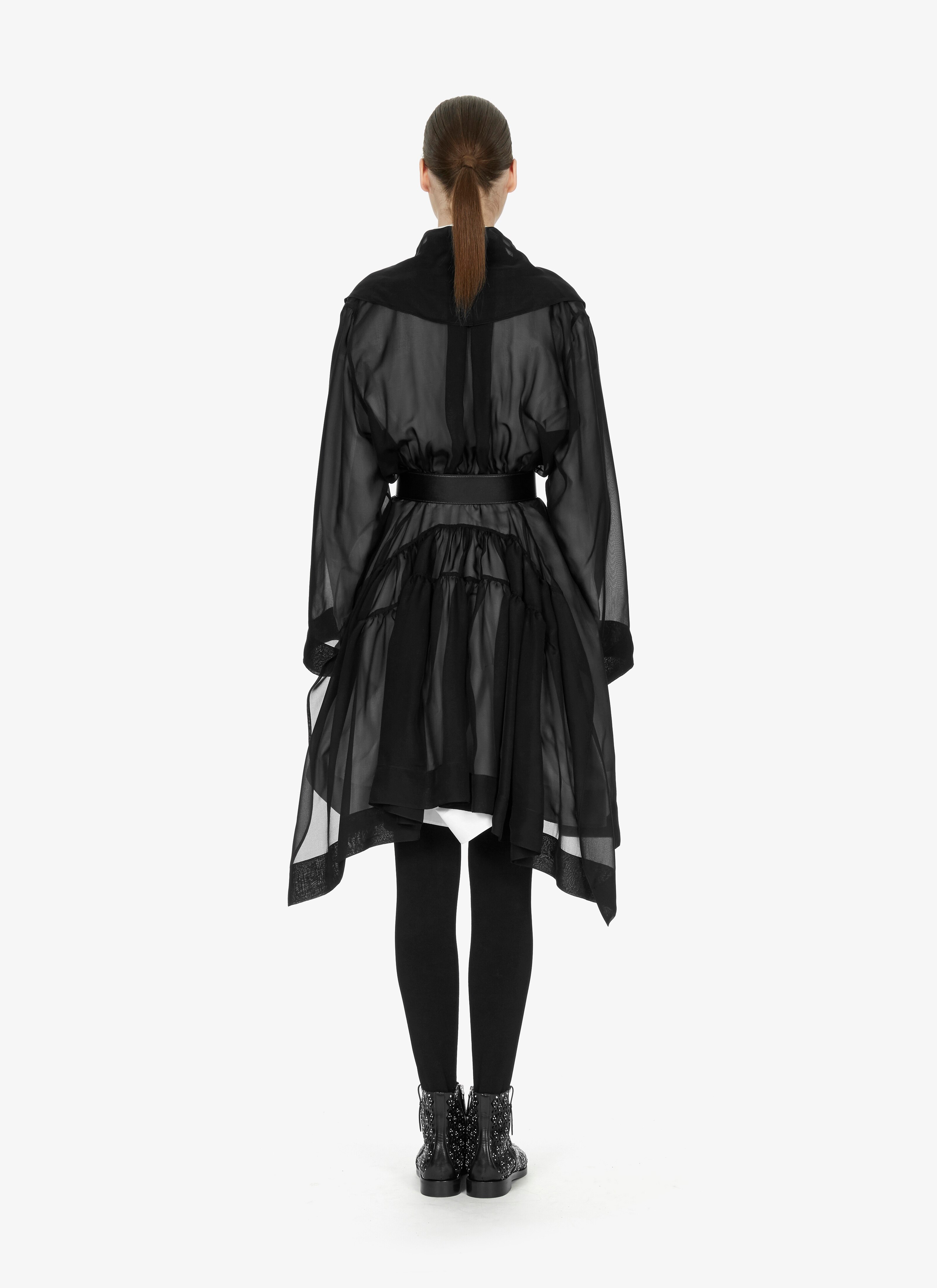 Chiffon Robe Dress Chiffon Robe Dress - maison-alaia.com