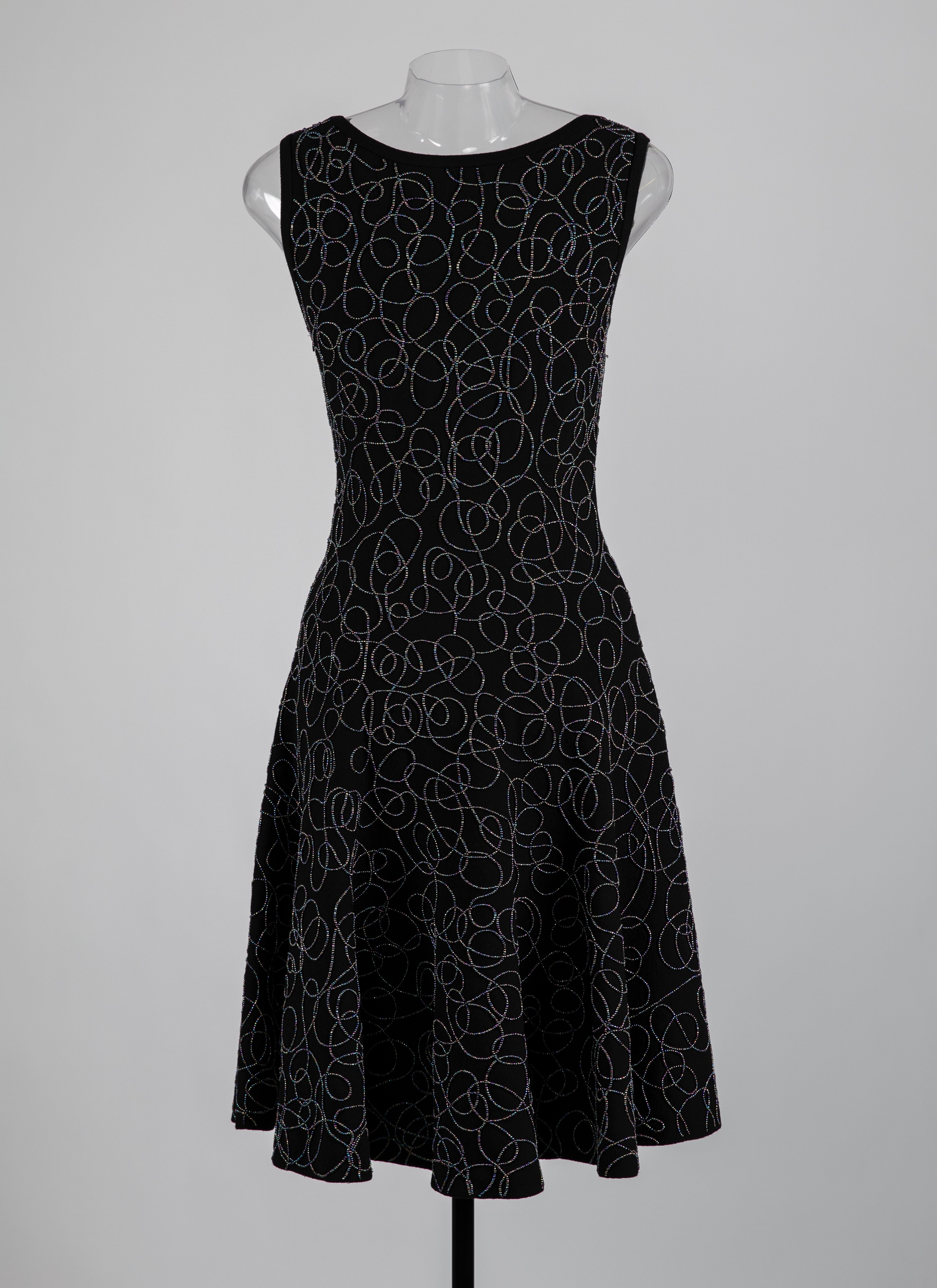 Wool-Blend Abstract Midi Dress Wool-Blend Abstract Midi Dress - maison-alaia.com