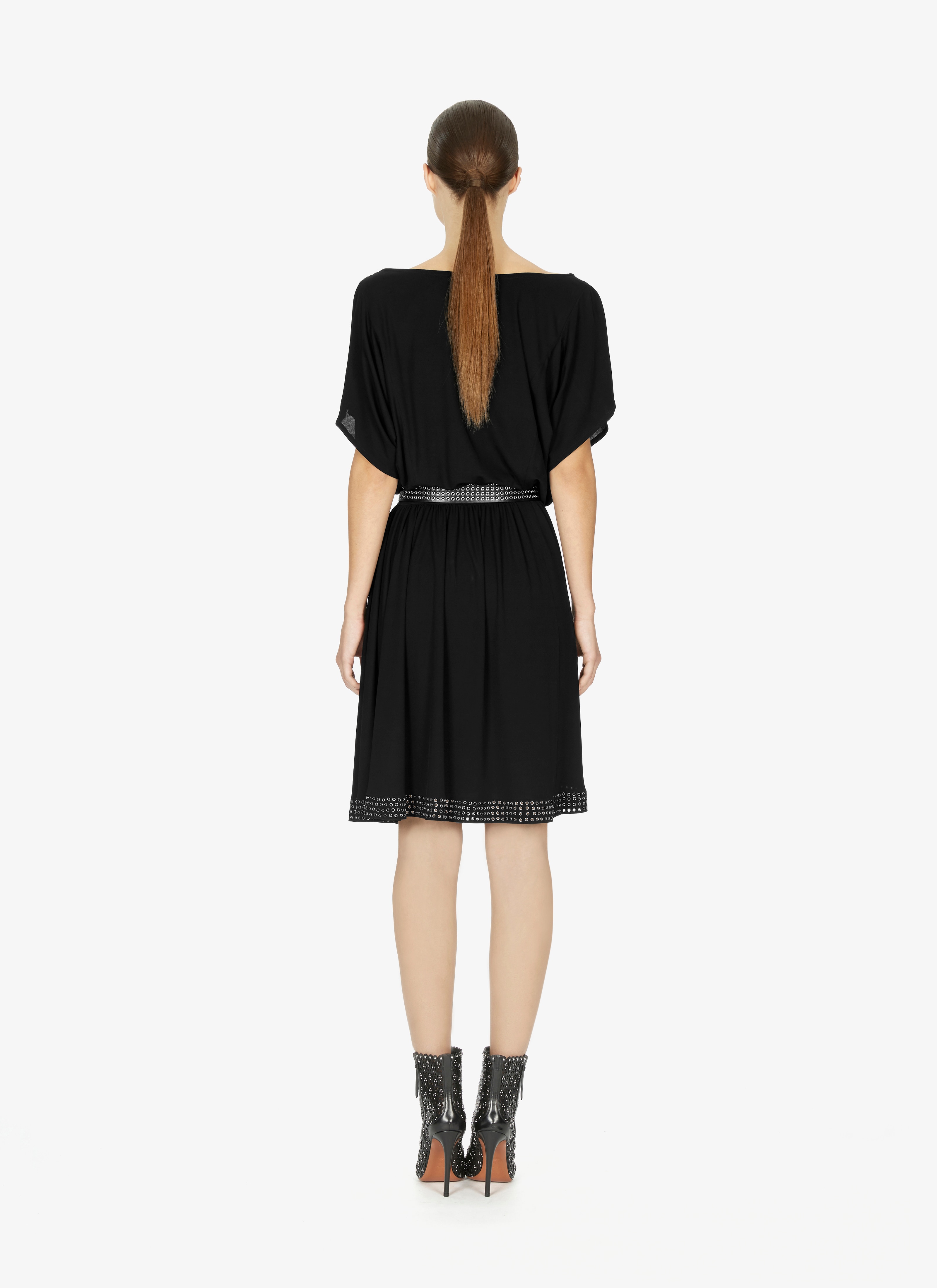 ALAÏA EDITION 1981 Jersey Eyelet Dress ALAÏA EDITION 1981 Jersey Eyelet Dress - maison-alaia.com