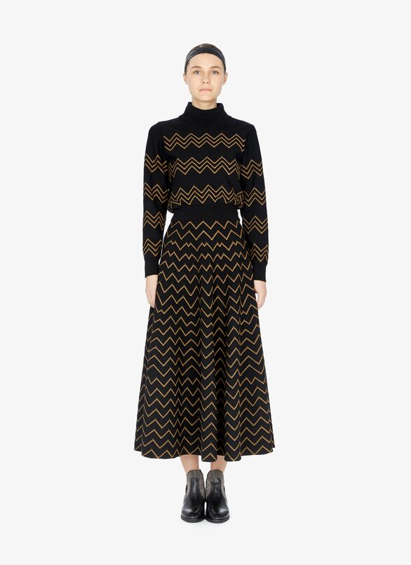 PULL NAZARE MULTI NOIR/OR ALAÏA NOIR/OR  PULL NAZARE MULTI NOIR/OR