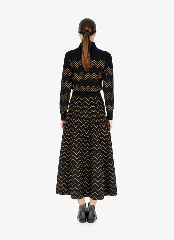 PULL NAZARE MULTI NOIR/OR ALAÏA NOIR/OR  PULL NAZARE MULTI NOIR/OR