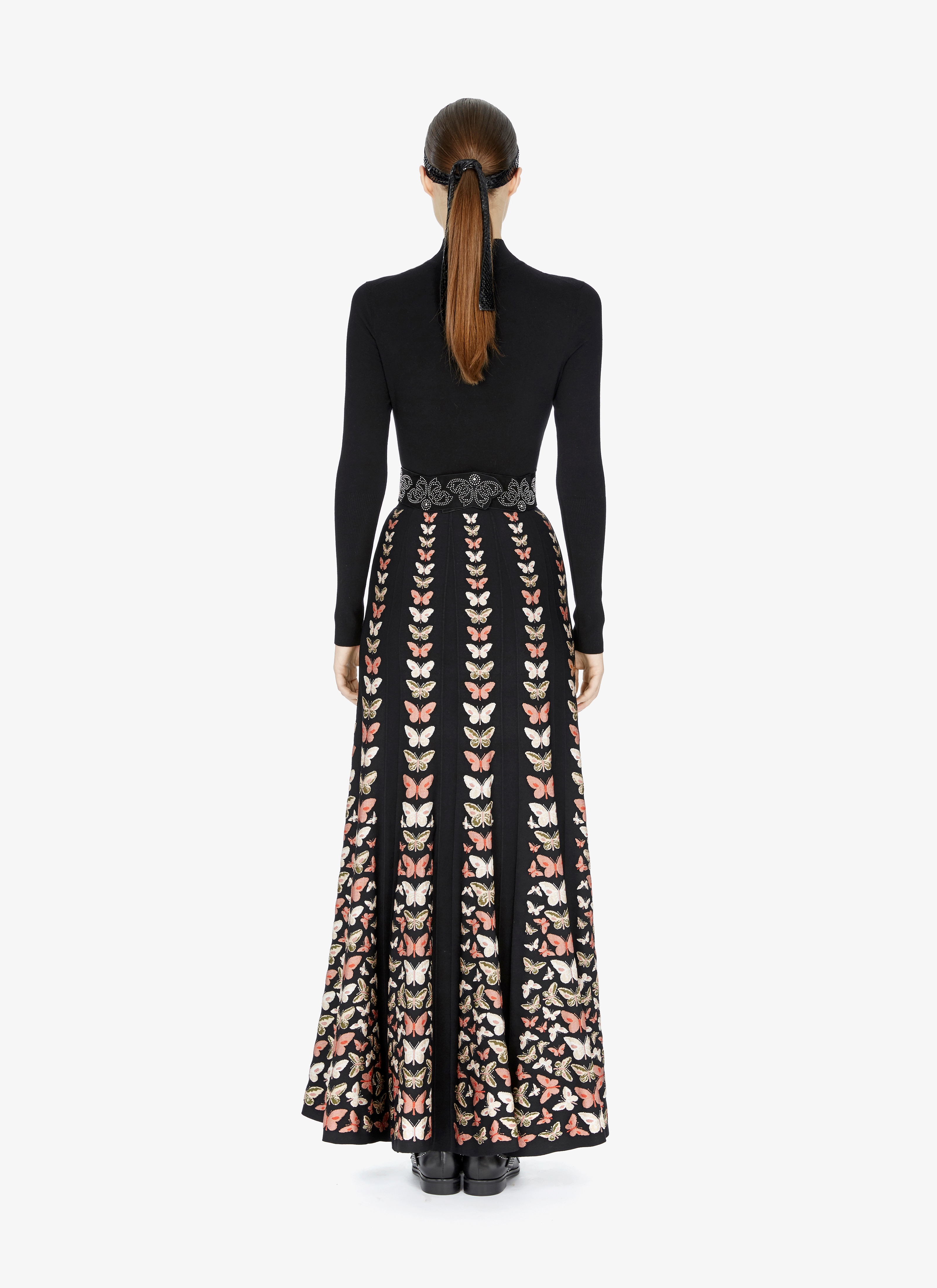 Wool-Blend High-Neck Bodysuit Wool-Blend High-Neck Bodysuit - maison-alaia.com