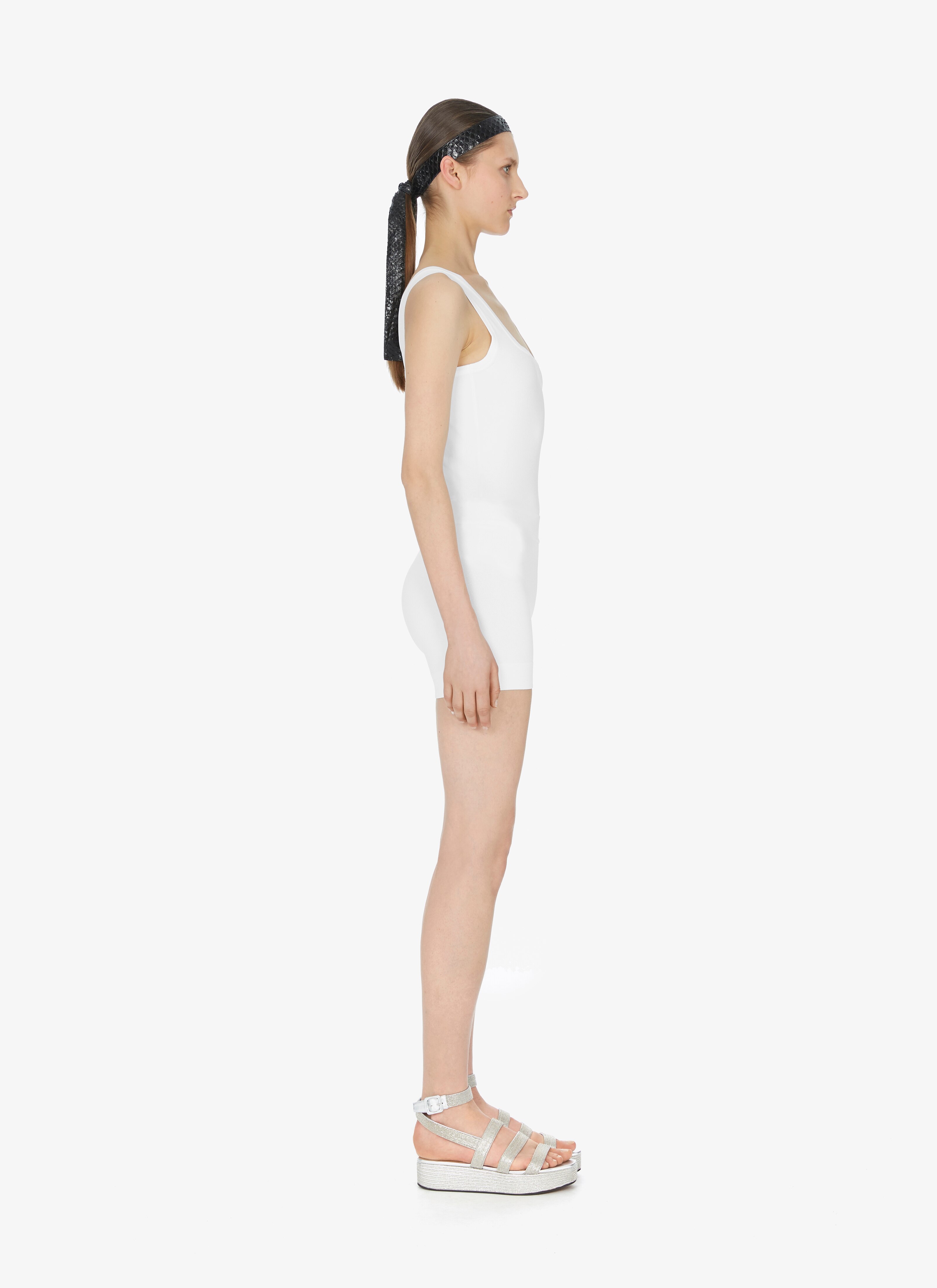 Ribbed Stretch-Knit Short Ribbed Stretch-Knit Short - maison-alaia.com