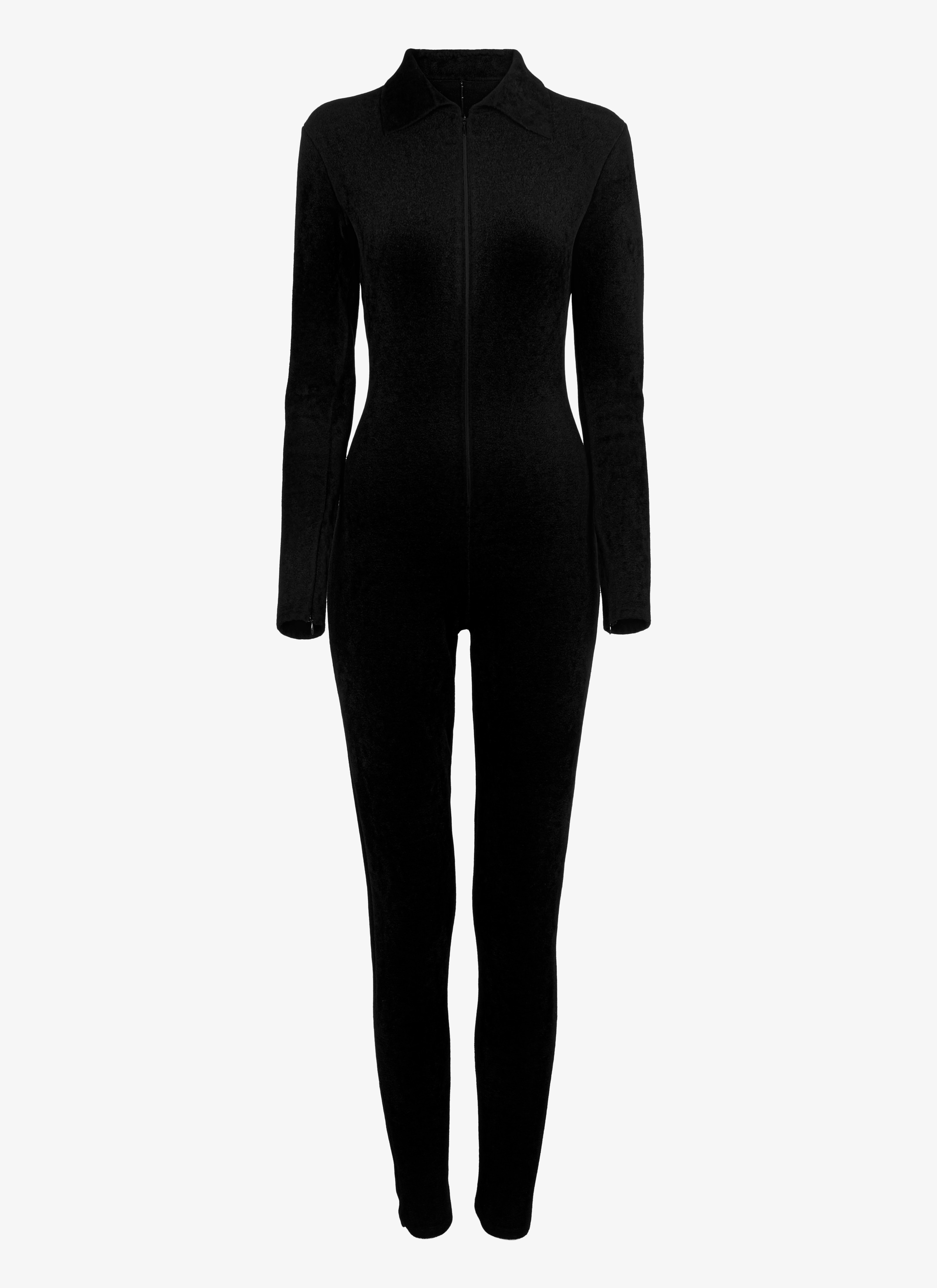 ALAÏA BLACK LEGGING BODYSUIT