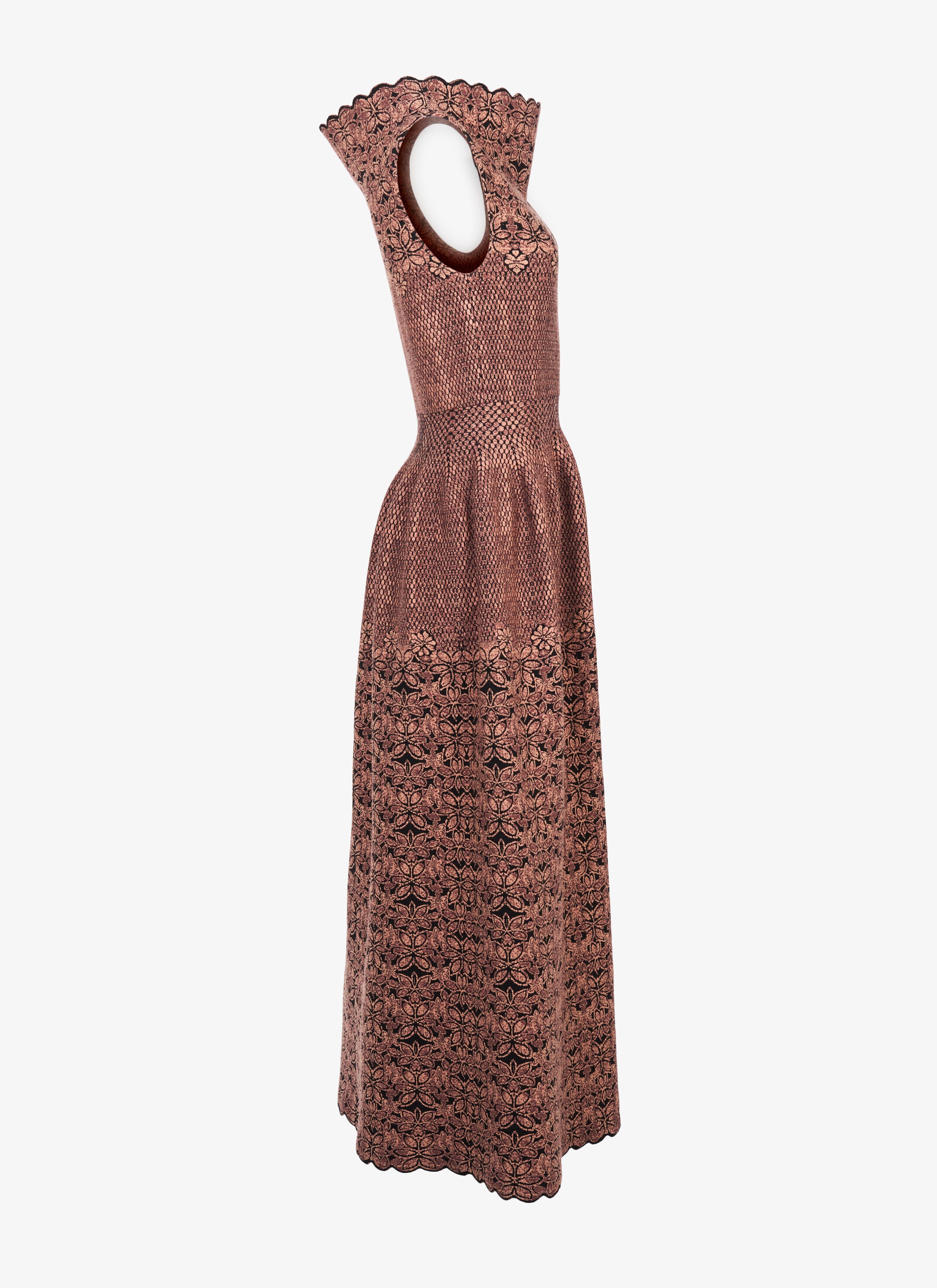 Scale-Effect Crown Dress Scale-Effect Crown Dress - maison-alaia.com